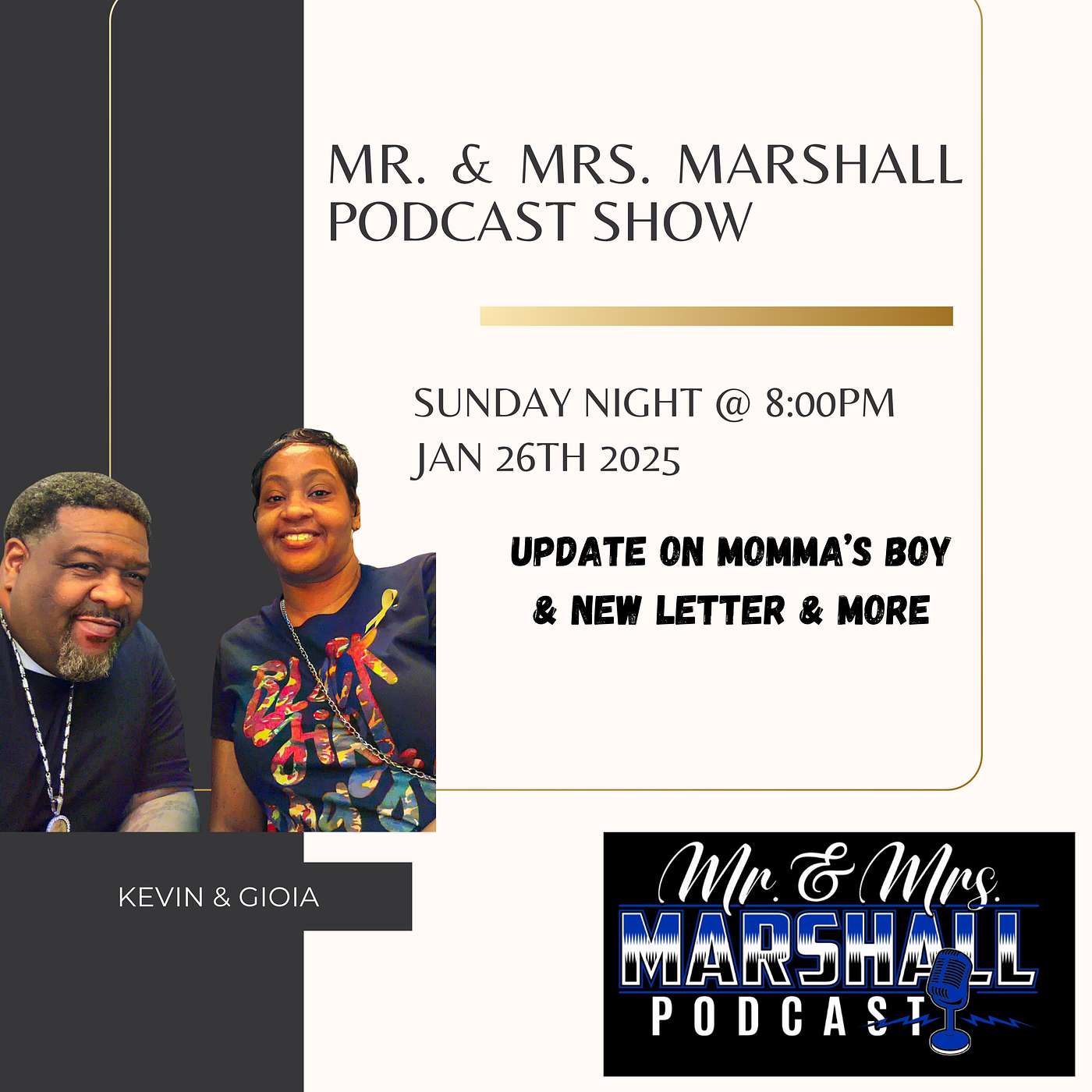 Mr. & Mrs. Marshall Podcast