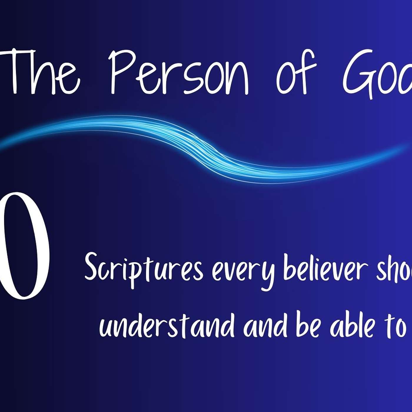 100 Scriptures; The Person of God: The Love of God Pt 2 episode artwork