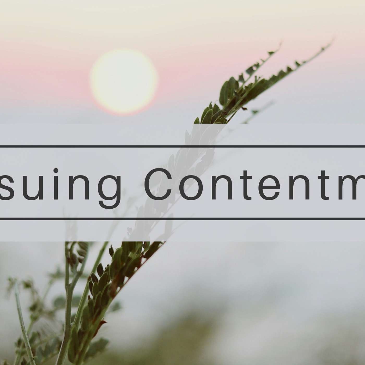 Pursuing Contentment
