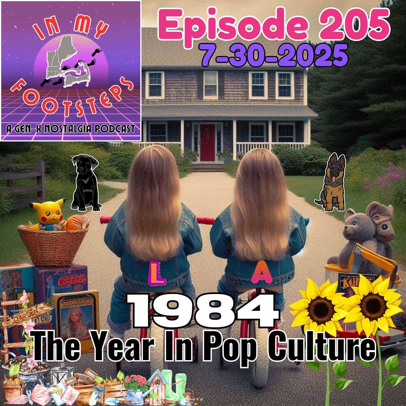 Episode 205: 1984 The Year In Pop Culture(7-30-2025)