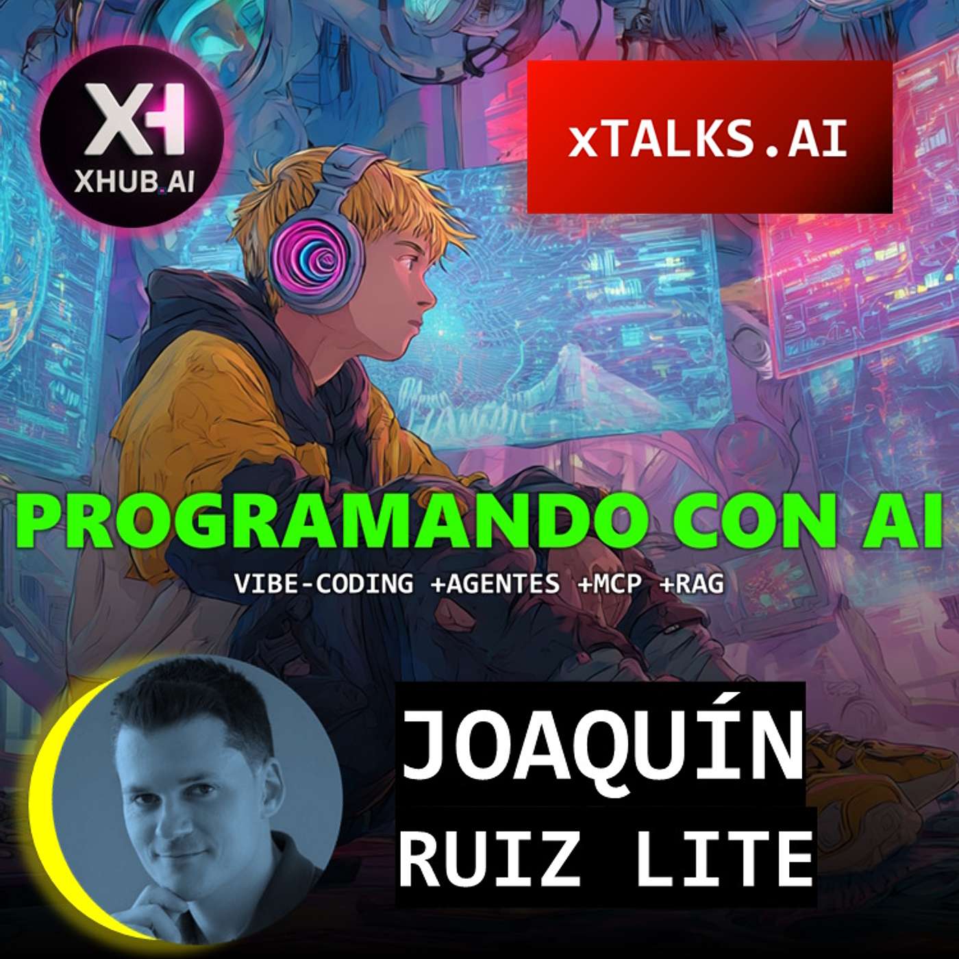 T5.E191. xTALKS.AI PROGRAMANDO CON AI Vibe-coding + agentes +MCP +RAG | Joaquín Ruiz Lite