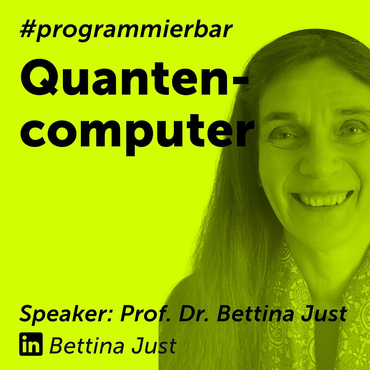 Folge 90 - Quantencomputing mit Prof. Dr. Bettina Just von der THM