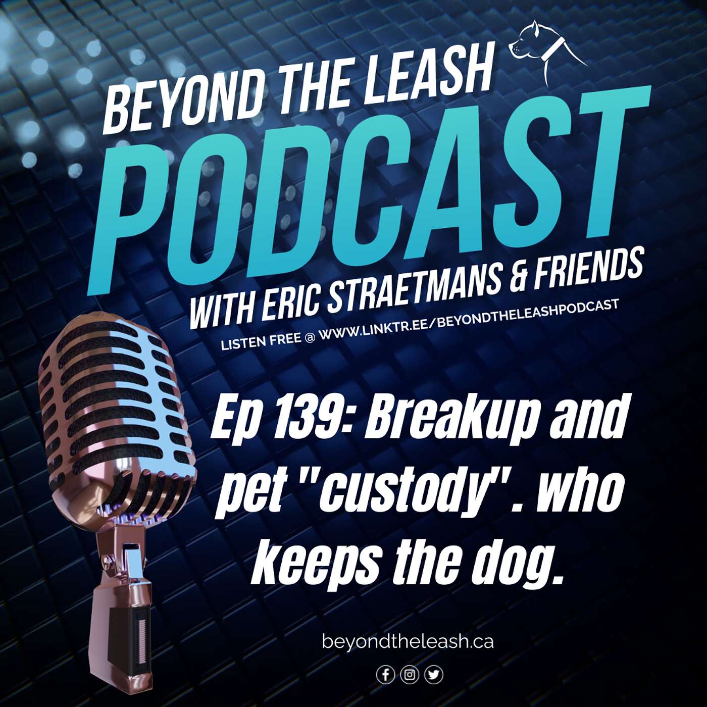 Ep: 139: Breakup and pet "custody".  who keeps the dog.