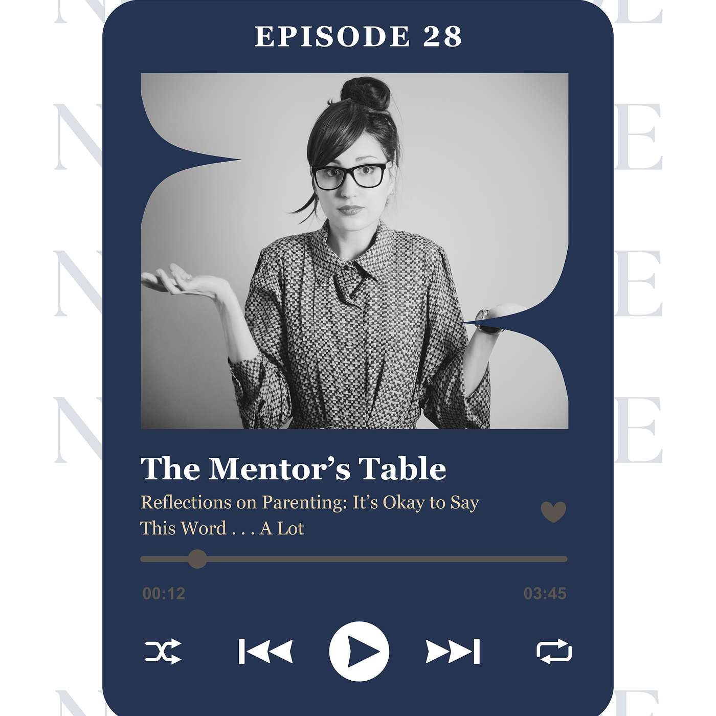 Reflections on Parenting: It's Okay To Say This Word . . . A Lot