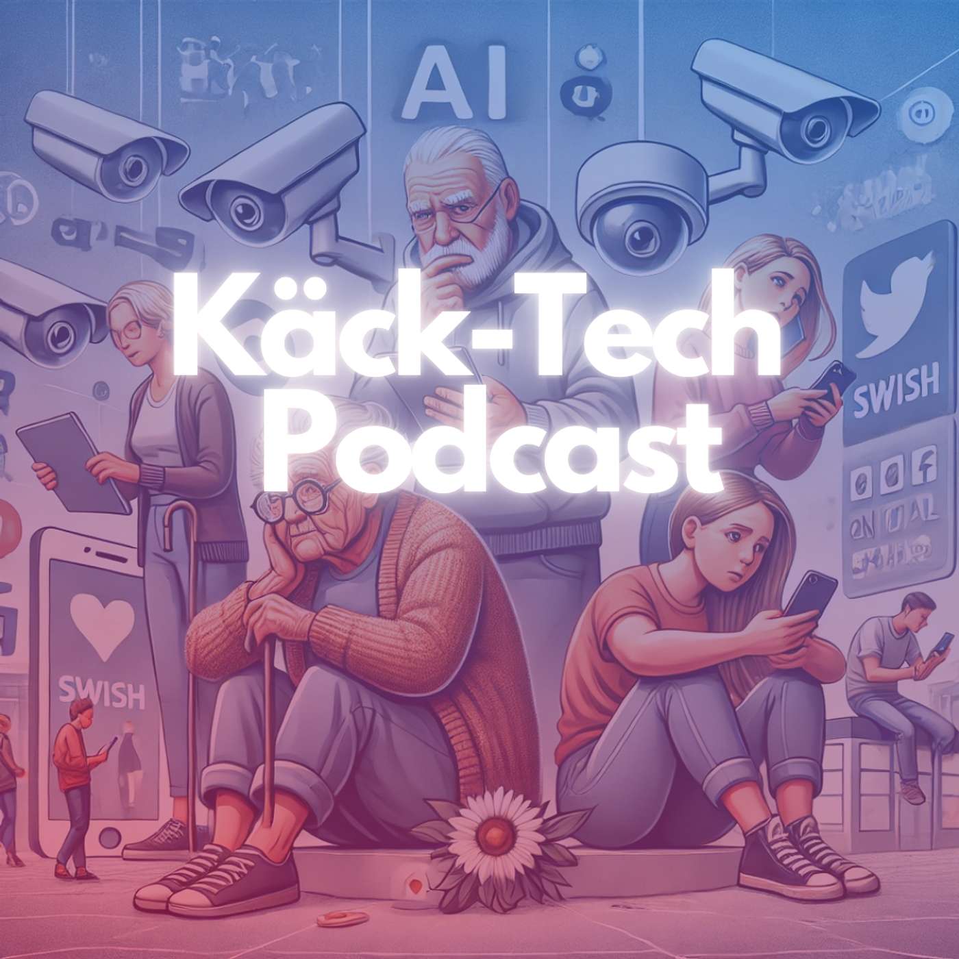 cover of episode Övervakning och Digitalt Utanförskap – Sveriges Internetframtid