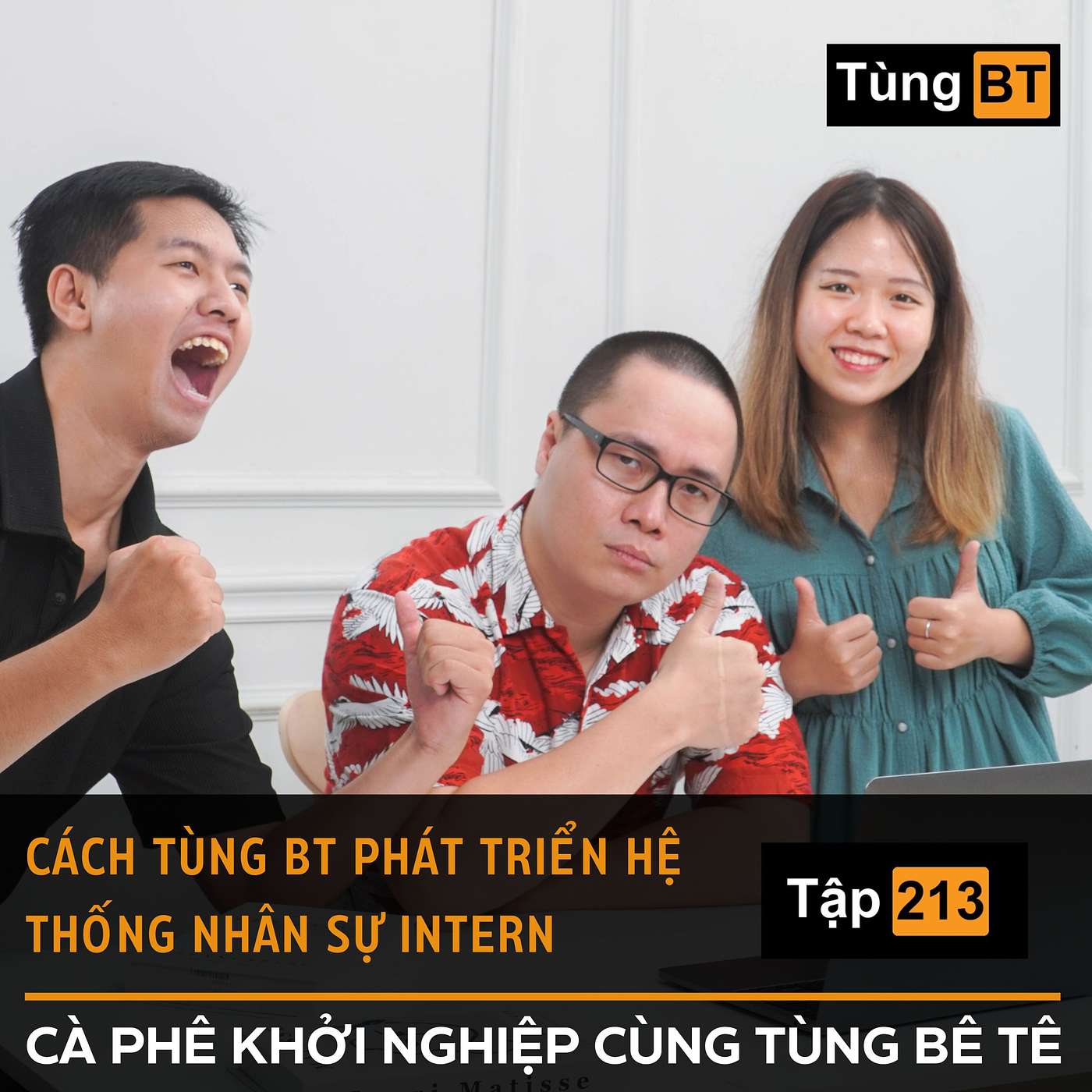 #213 – Cách Tùng BT phát triển hệ thống nhân sự intern episode artwork