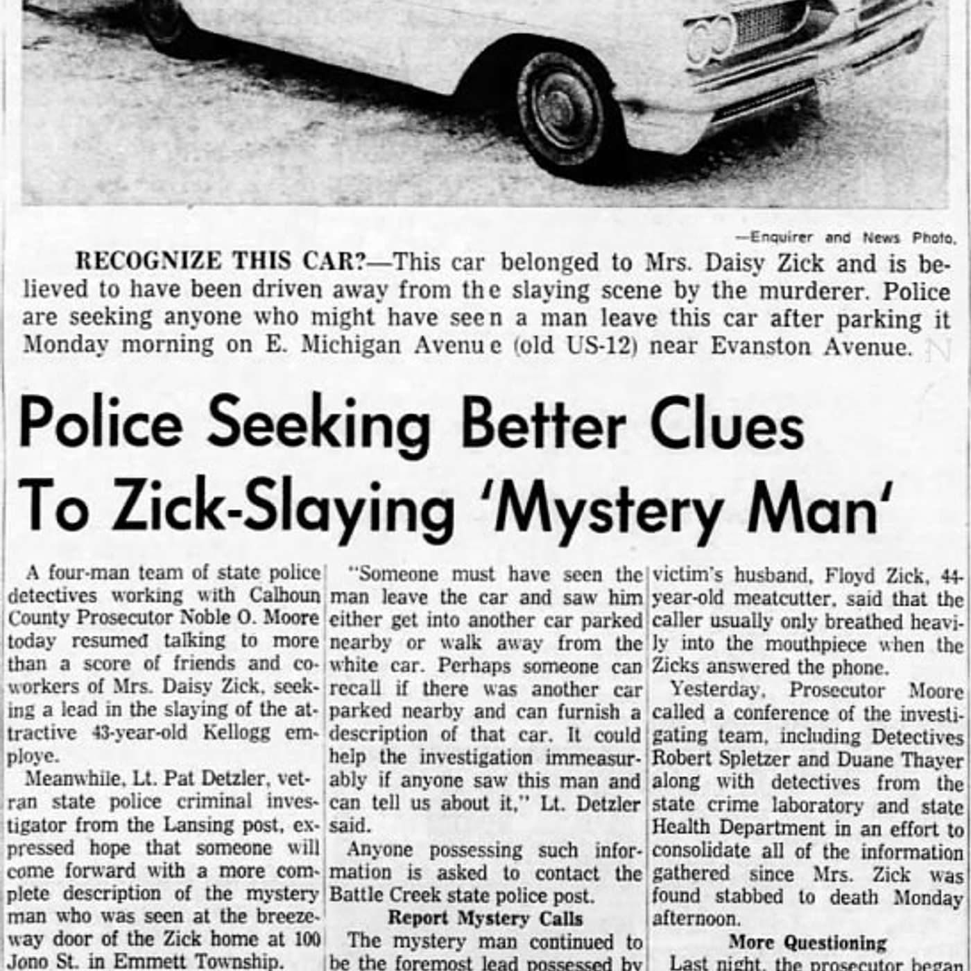 Daisy Zick Unsolved featuring Empress Eyes