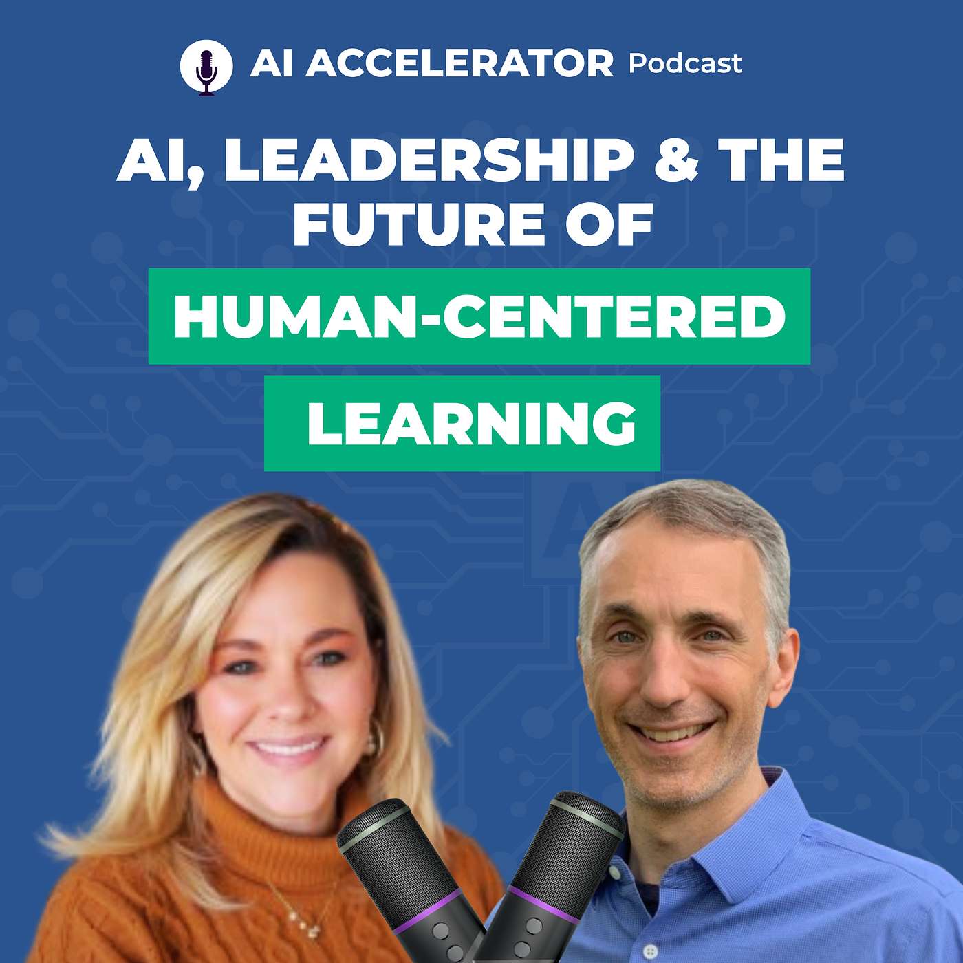AI, Leadership & The Future of Human-Centered Learning | Amanda C. Chambers | AI Accelerator Podcast episode artwork