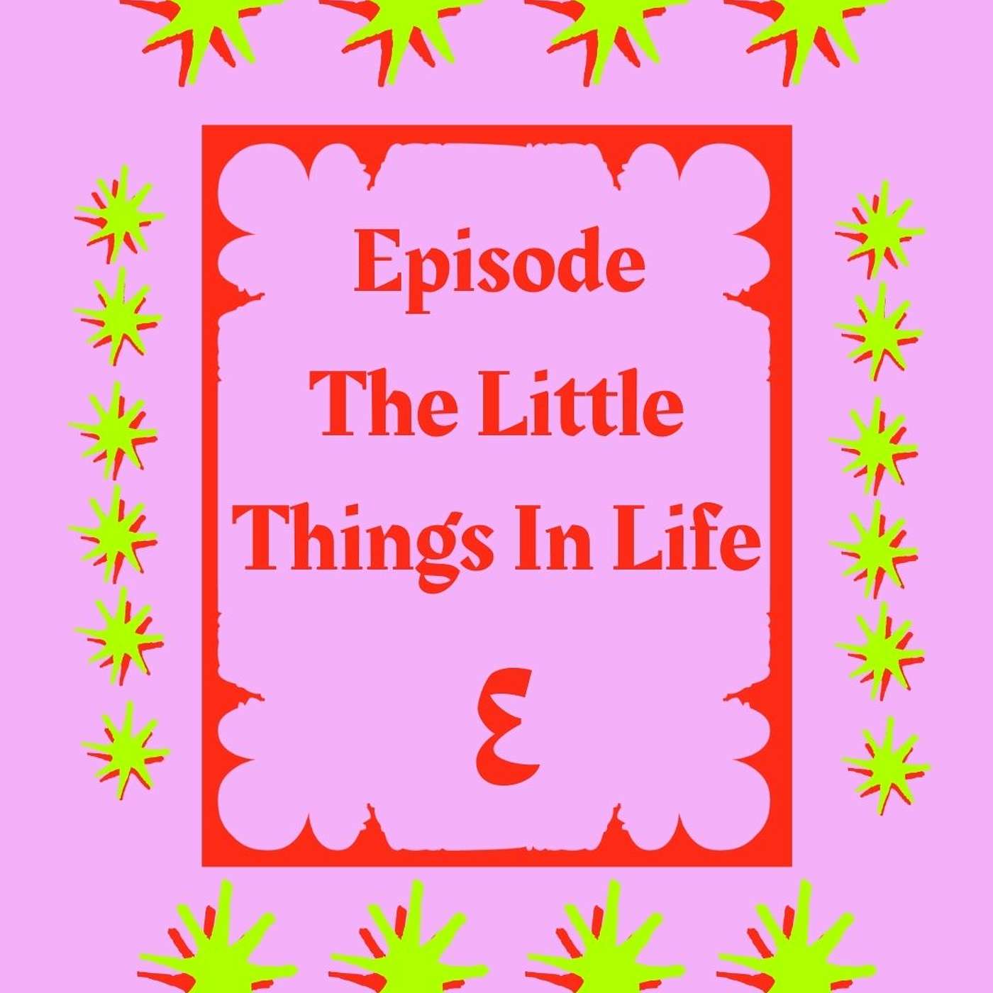 Listen When You Need Comfort: The Little Things in Life Listen When You Need Comfort: The Little Things in Life