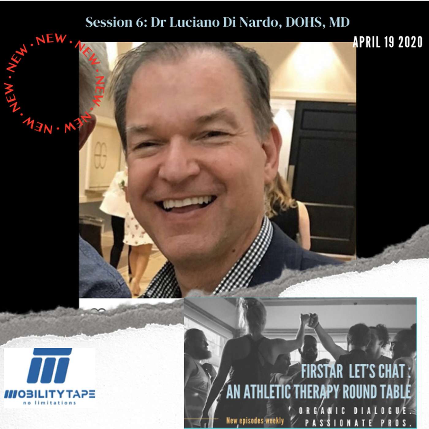 FIRSTAR Let\'s chAT: an Athletic Therapy podcast | Official Podcast of WFATT