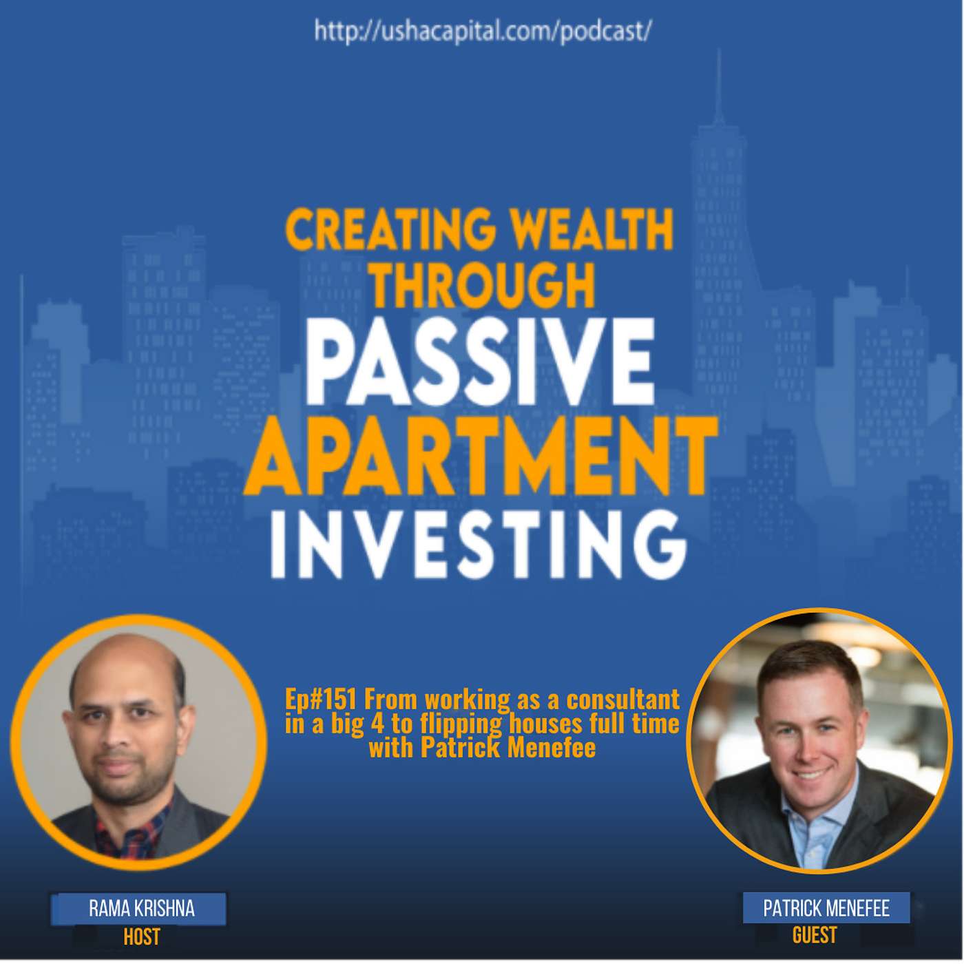 EP#151  From working as a consultant in a big 4 to flipping houses full time with Patrick Menefee