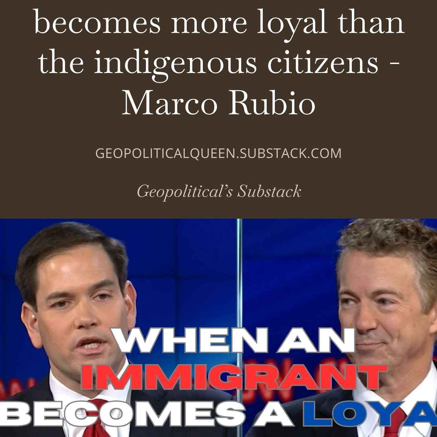 Hypothetical capture vs  constitutional definition of war - Marco Rubio