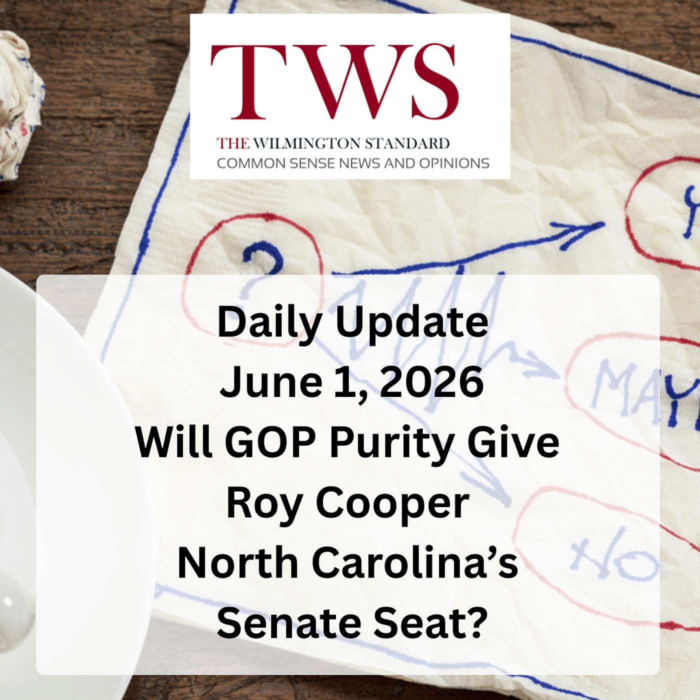 Will GOP Purity Give Roy Cooper North Carolina’s Senate Seat? – June 1, 2026 episode artwork