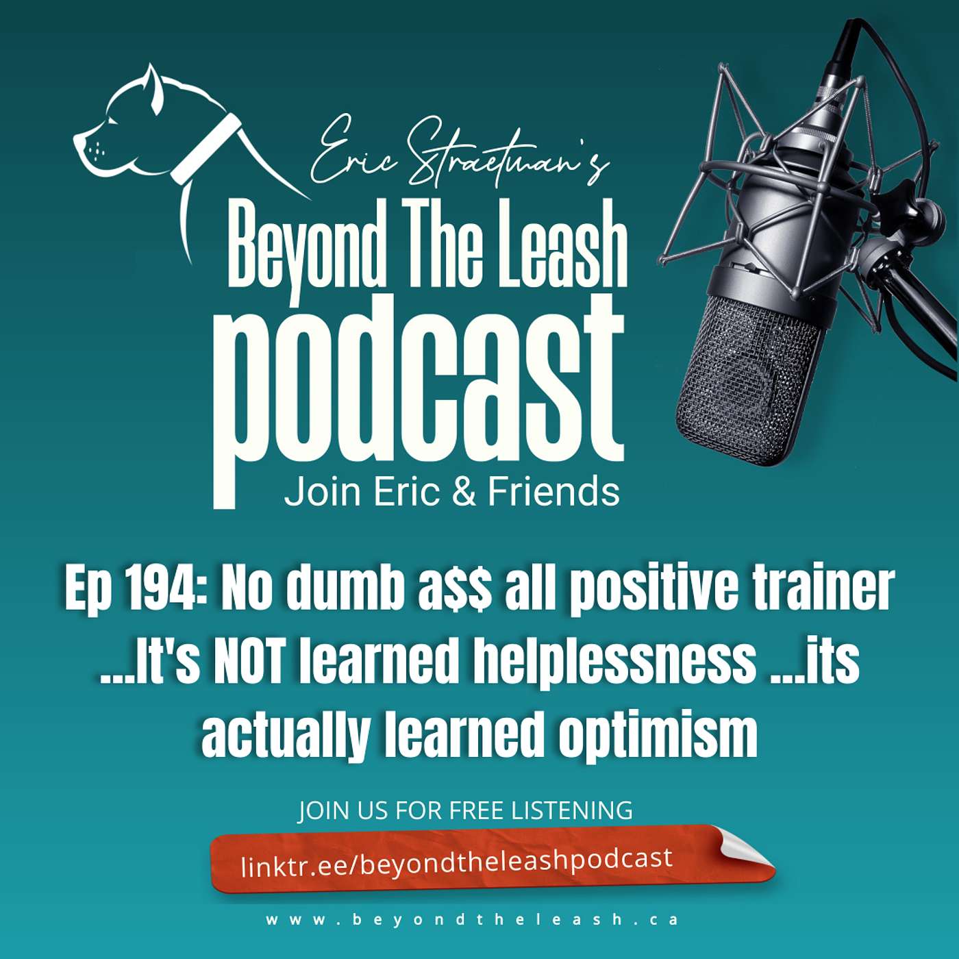 Ep 194: No dumb a$$ all positive trainer ...It's NOT learned helplessness ...its actually learned optimism