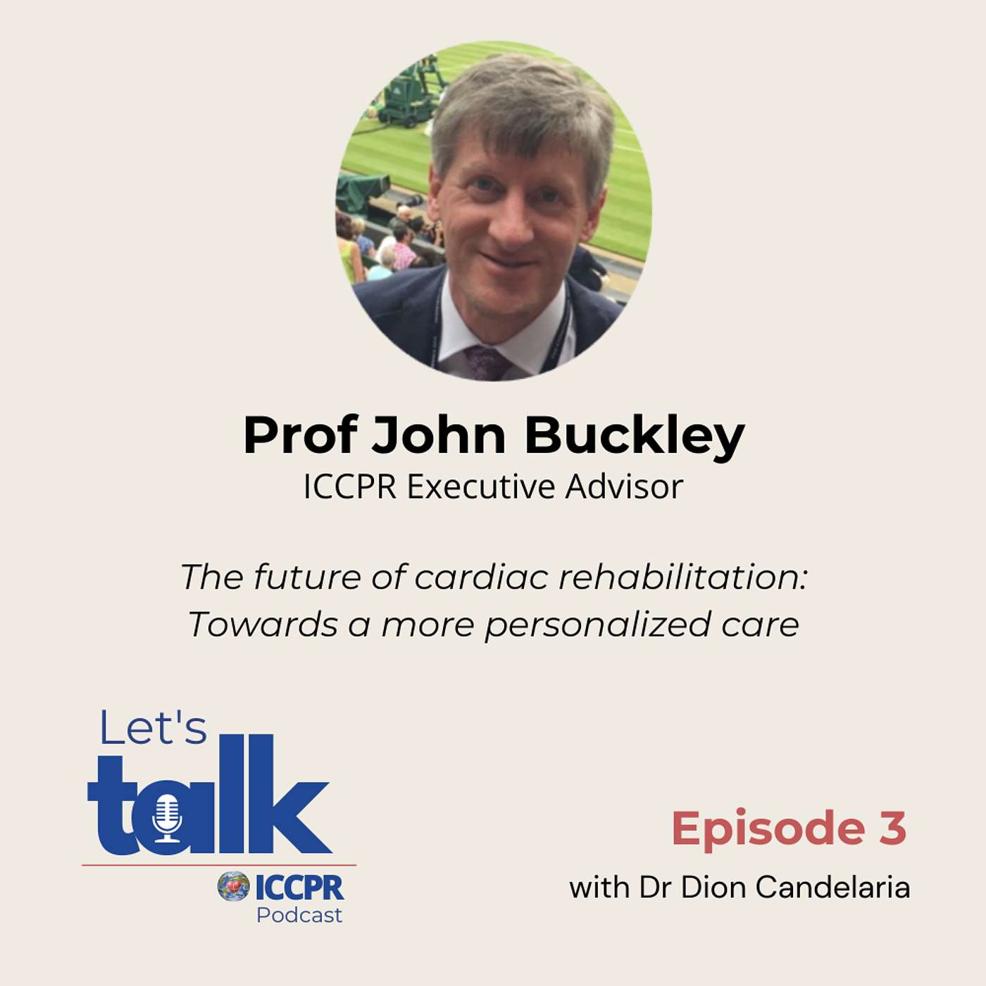 Episode 3. The Future of Cardiac Rehabilitation: Towards a More Personalized Care episode artwork