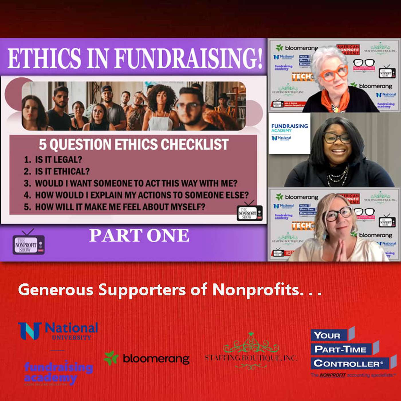 Ethics In Nonprofit Fundraising - Part One-