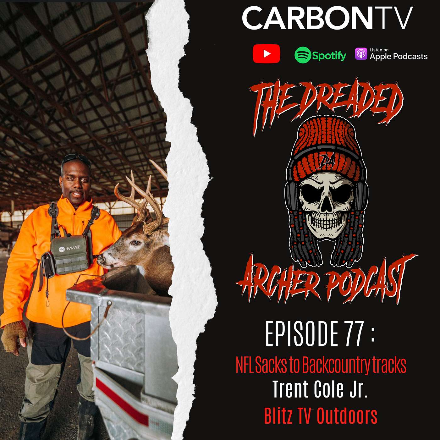 NFL Sacks to Backcountry Tracks with special Guest Trent Cole Blitz Outdoors TV