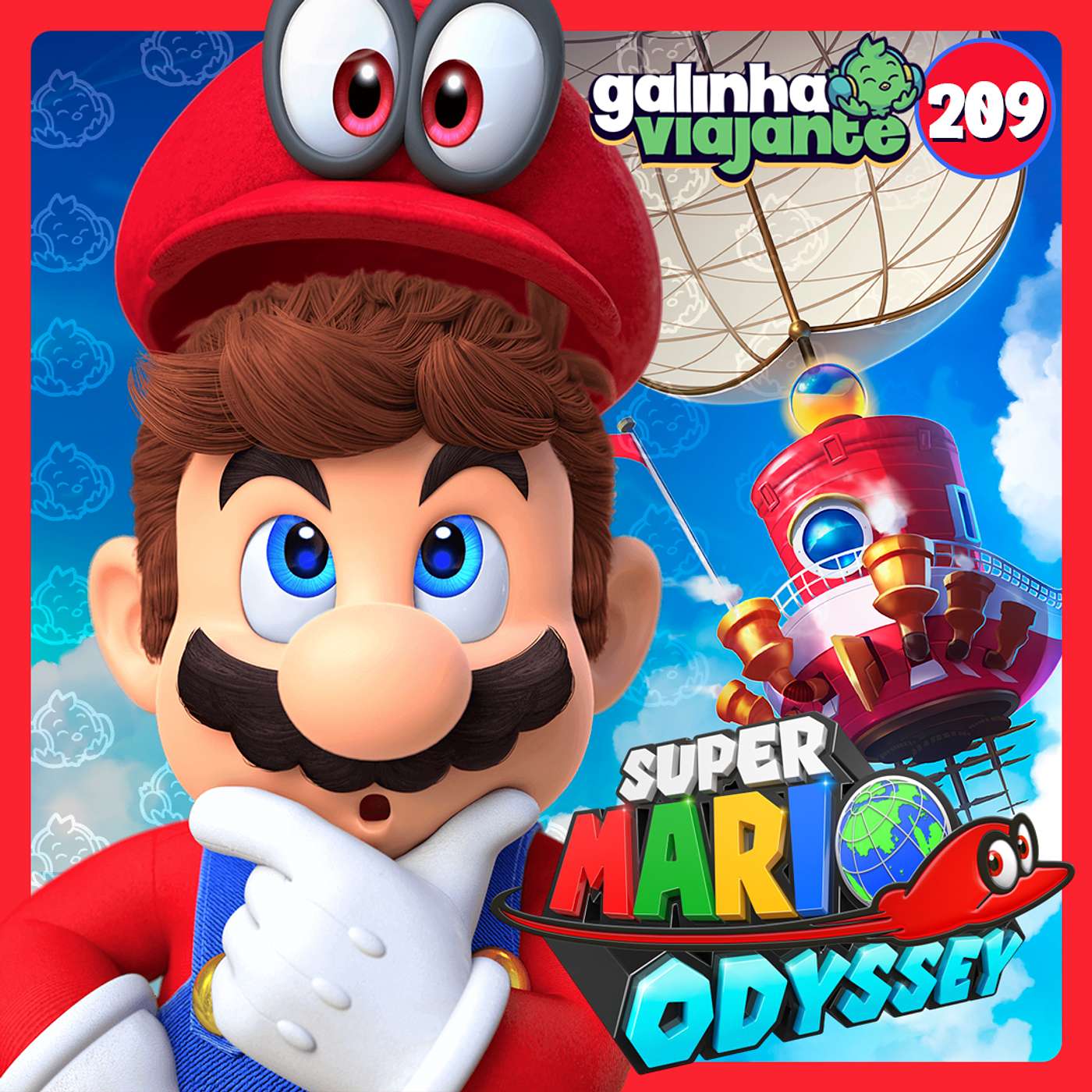 GV#209: Super Mario Odyssey - Chapéus, Dinossauros e Um Show de Jazz