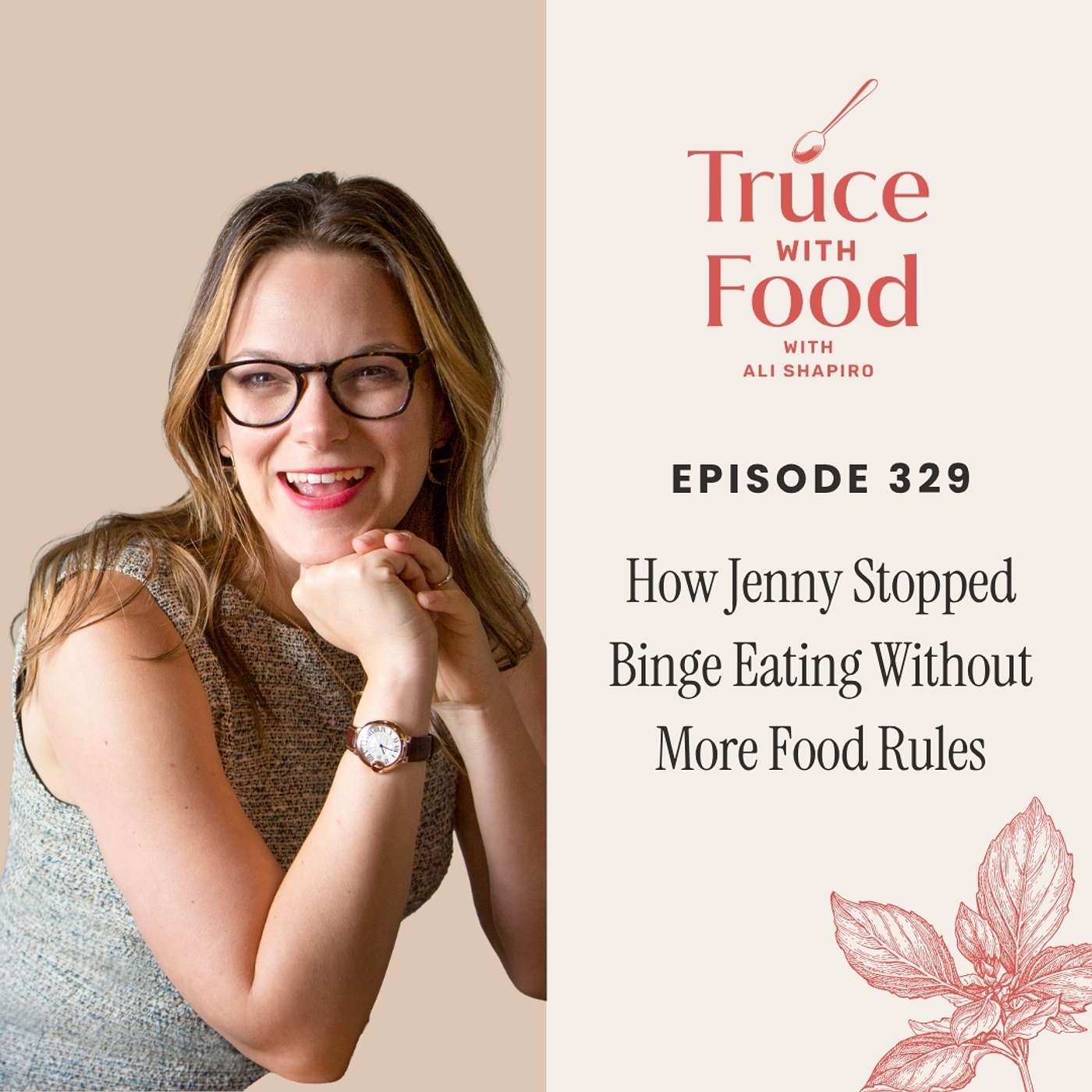 329. How Jenny Stopped Binge Eating Without More Food Rules episode artwork