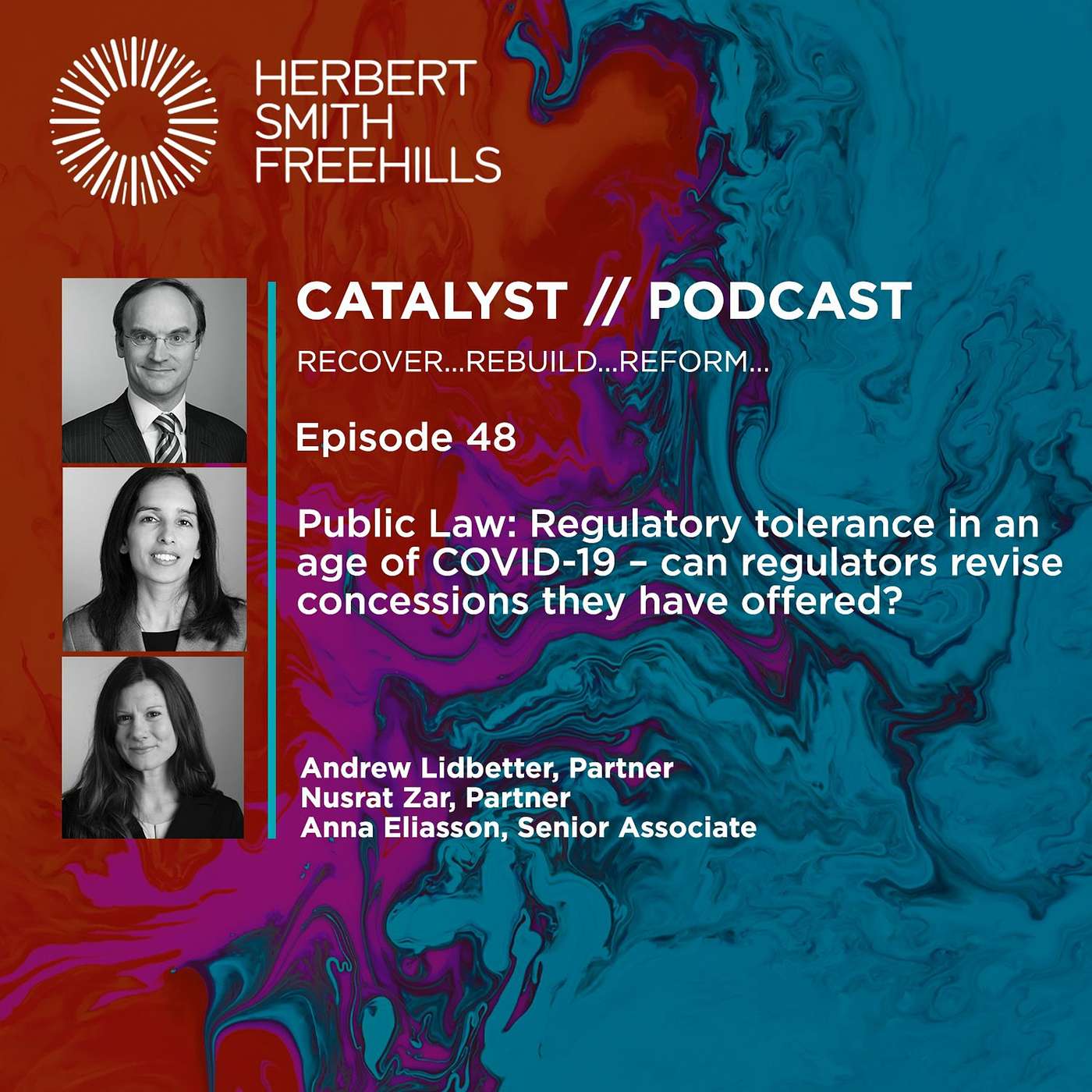 EP48 Catalyst: Pressure Points: Public Law - Regulatory tolerance in an age of COVID-19 (UK) episode artwork