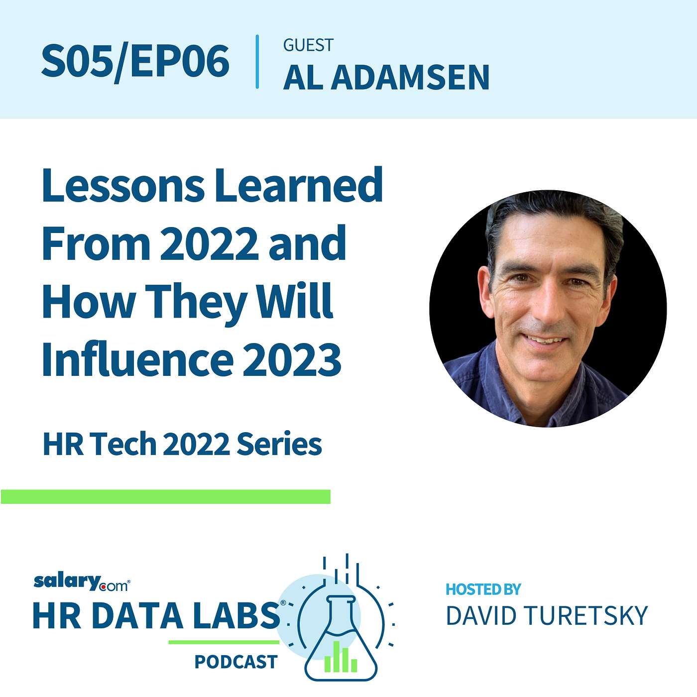 cover of episode Al Adamsen - HR Tech 2022 Series - Lessons Learned From 2022 and How They Will Influence 2023