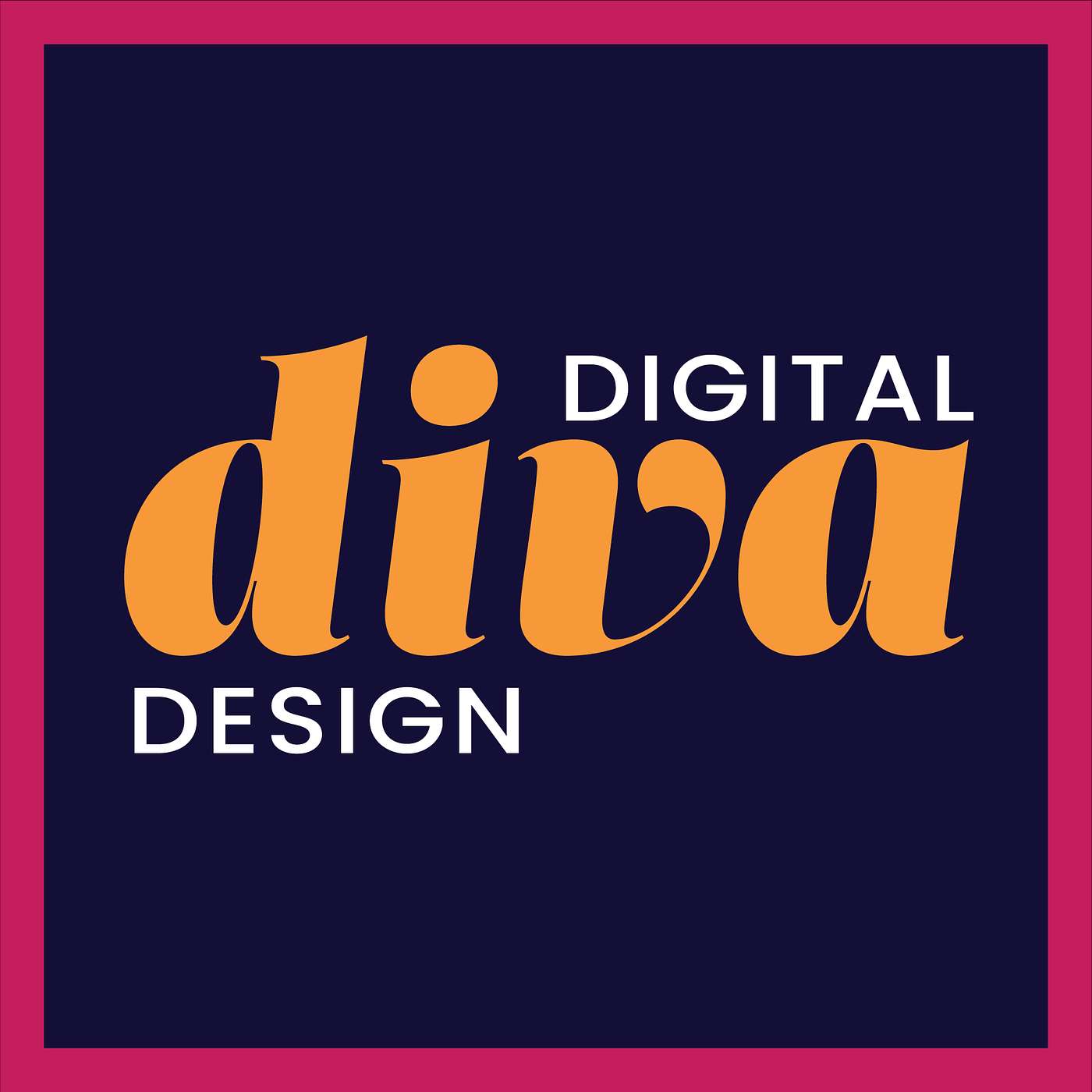 Dish with Digital Diva Design