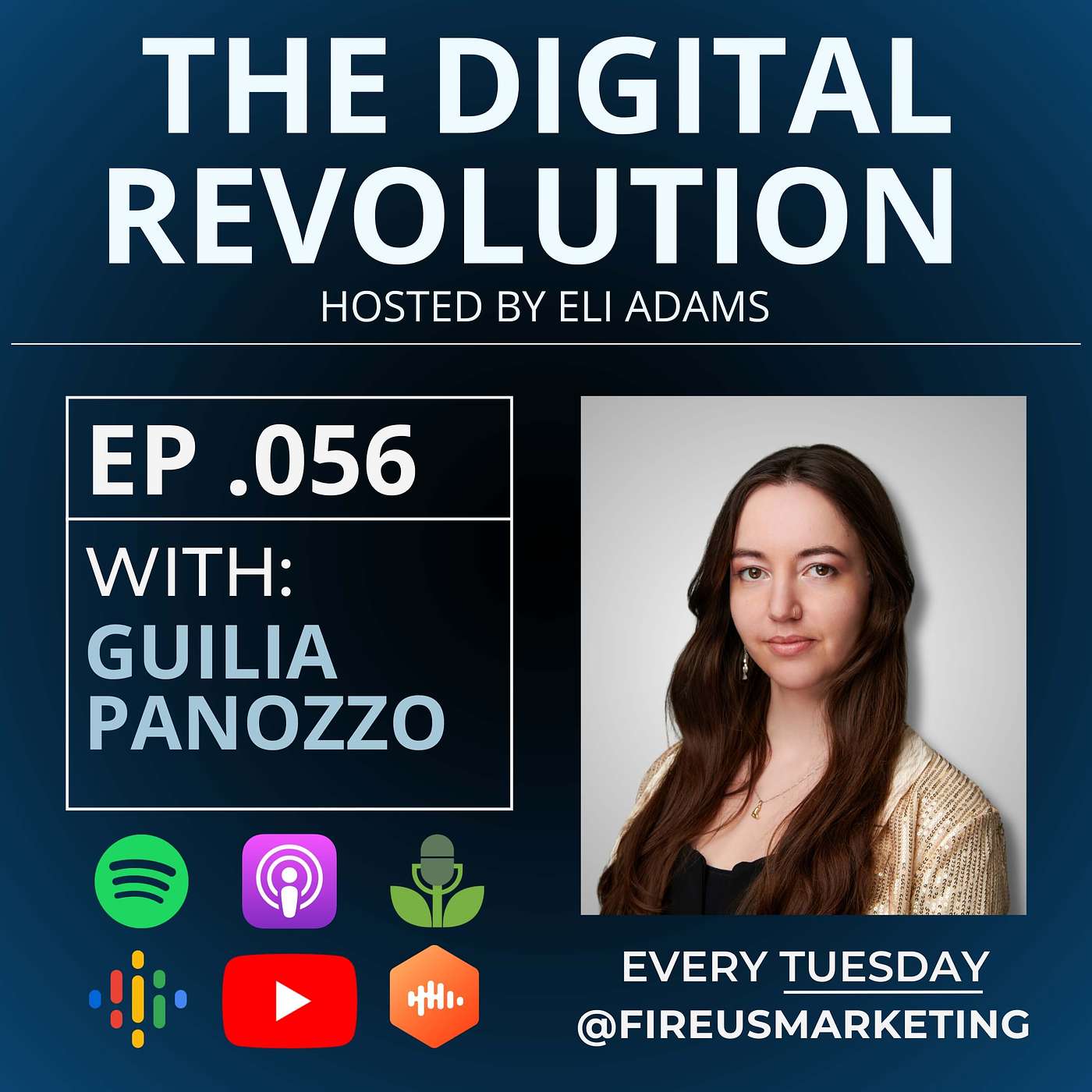 The Digital Revolution Podcast - With Eli Adams - Neuromarketing and SEO with Giulia Panozzo