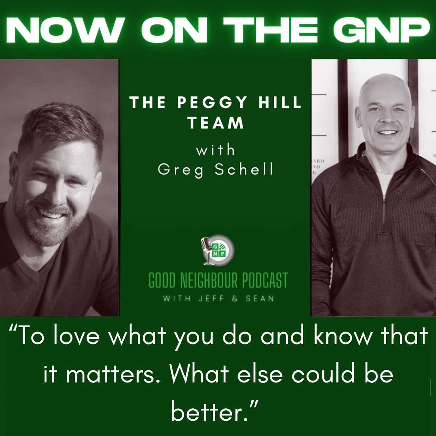 Greg Schell of The Peggy Hill Team episode artwork