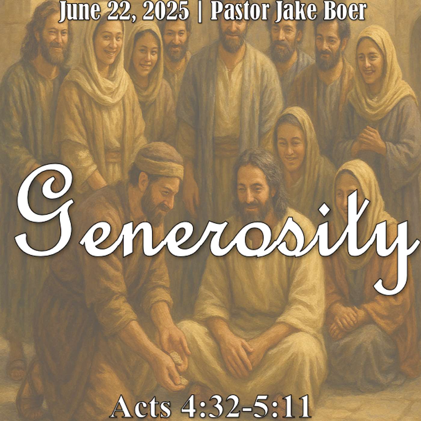June 22, 2025 Generosity | Acts 4:32-5:11 episode artwork