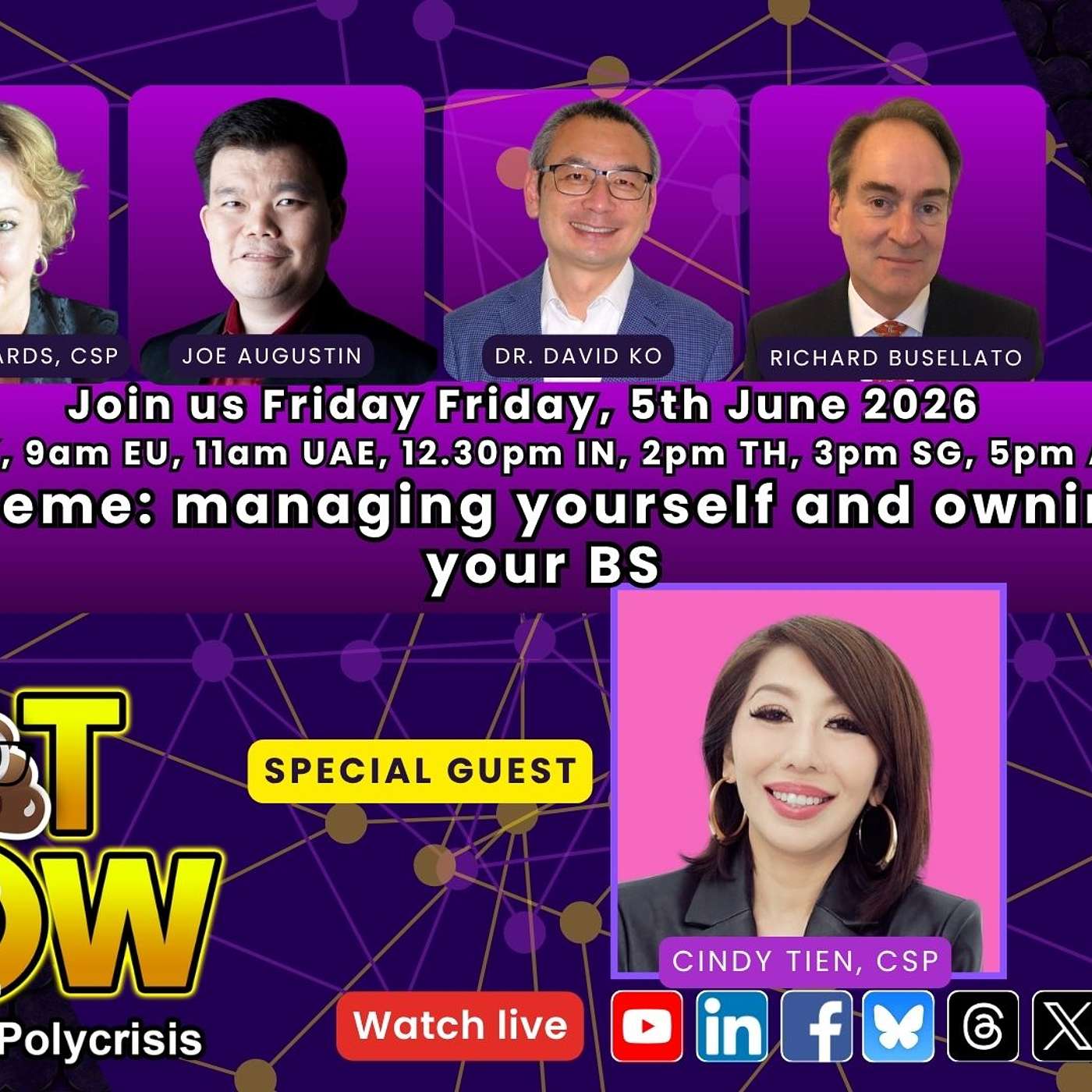 The Sh*t Show: managing yourself and owning your BS