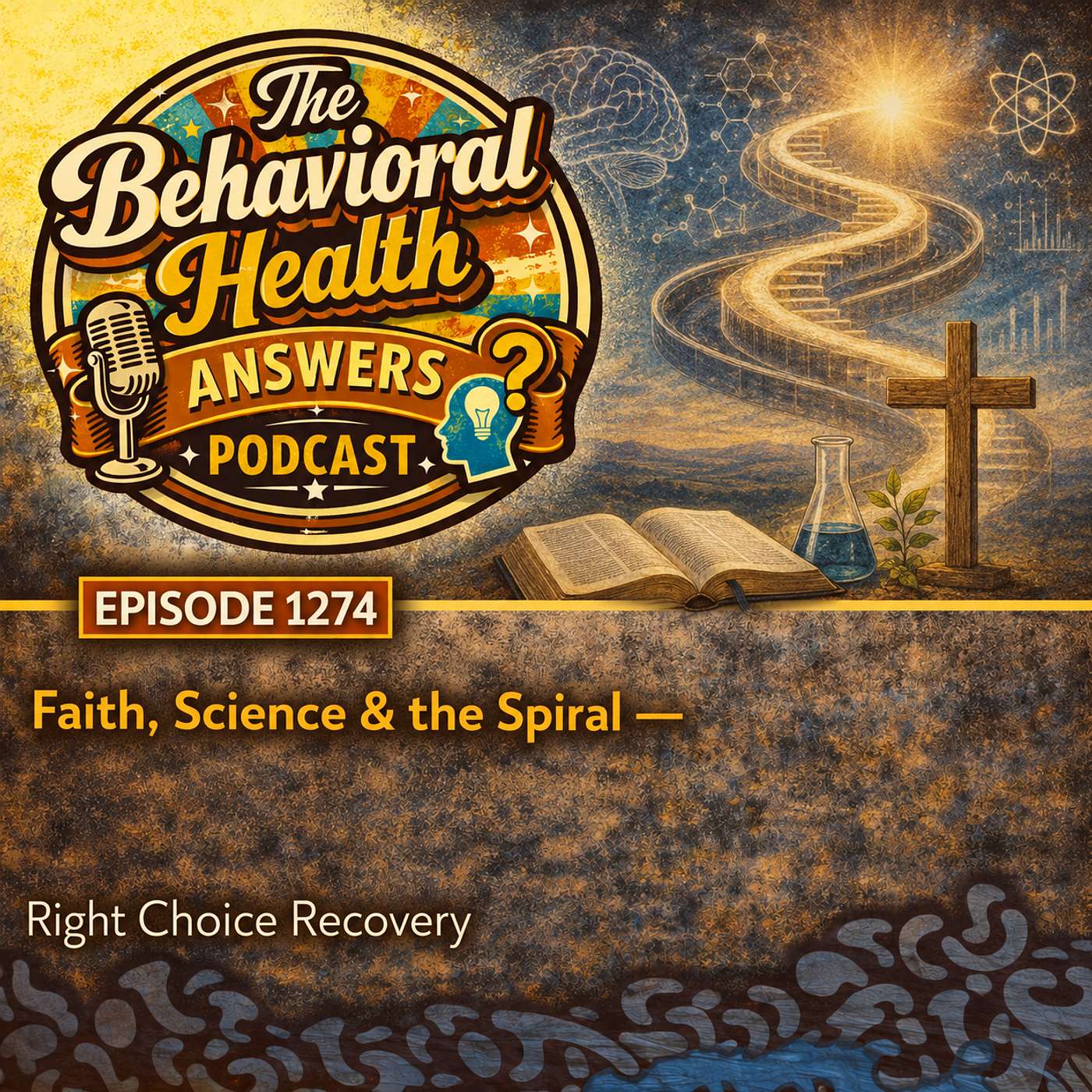Episode 1274: Faith, Science & the Spiral | Right Choice Recovery episode artwork