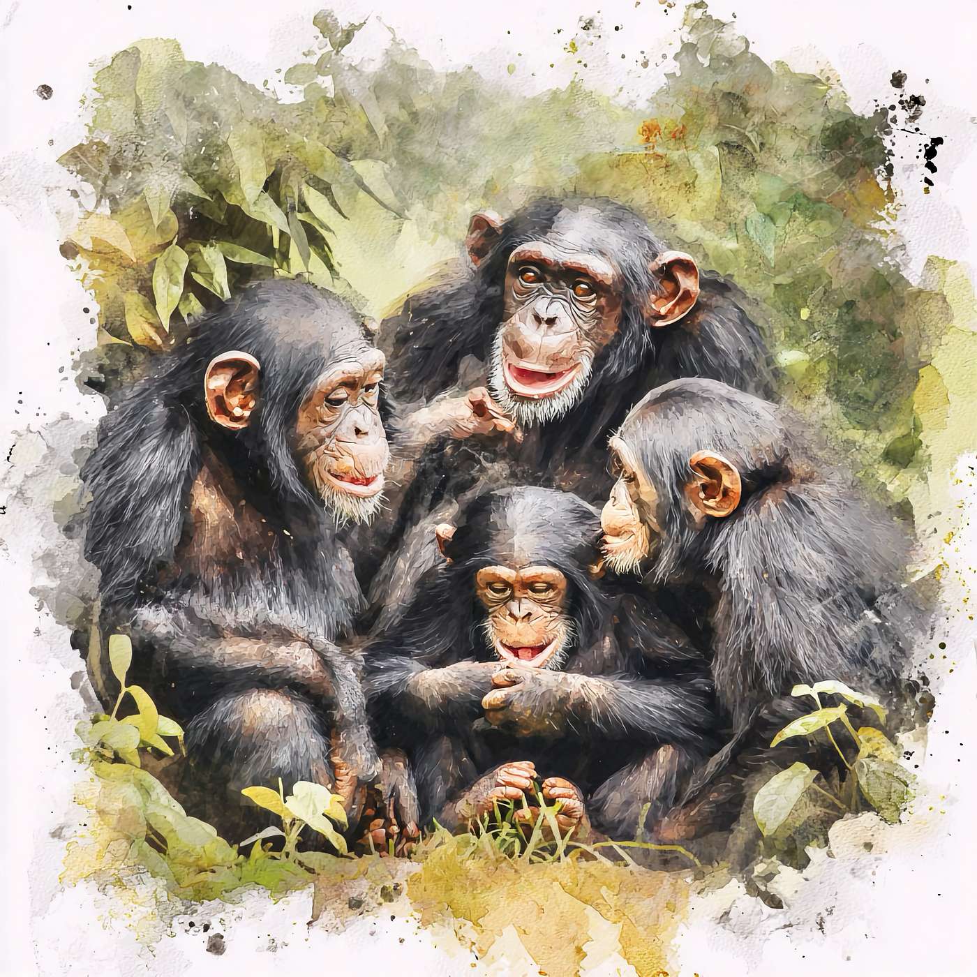 Kibale Chimps:  The Extinction Arc Is Not What We Thought