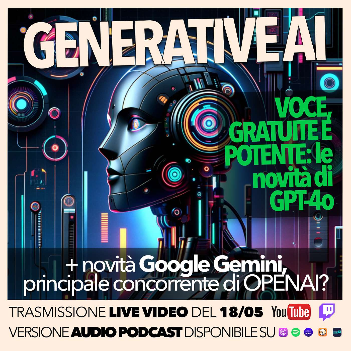 ChatGPT-4o e Google (Gemini): tutte le novità | Guerre frontale annunciata tra Google e OpenAI? (QuickTalk v07)