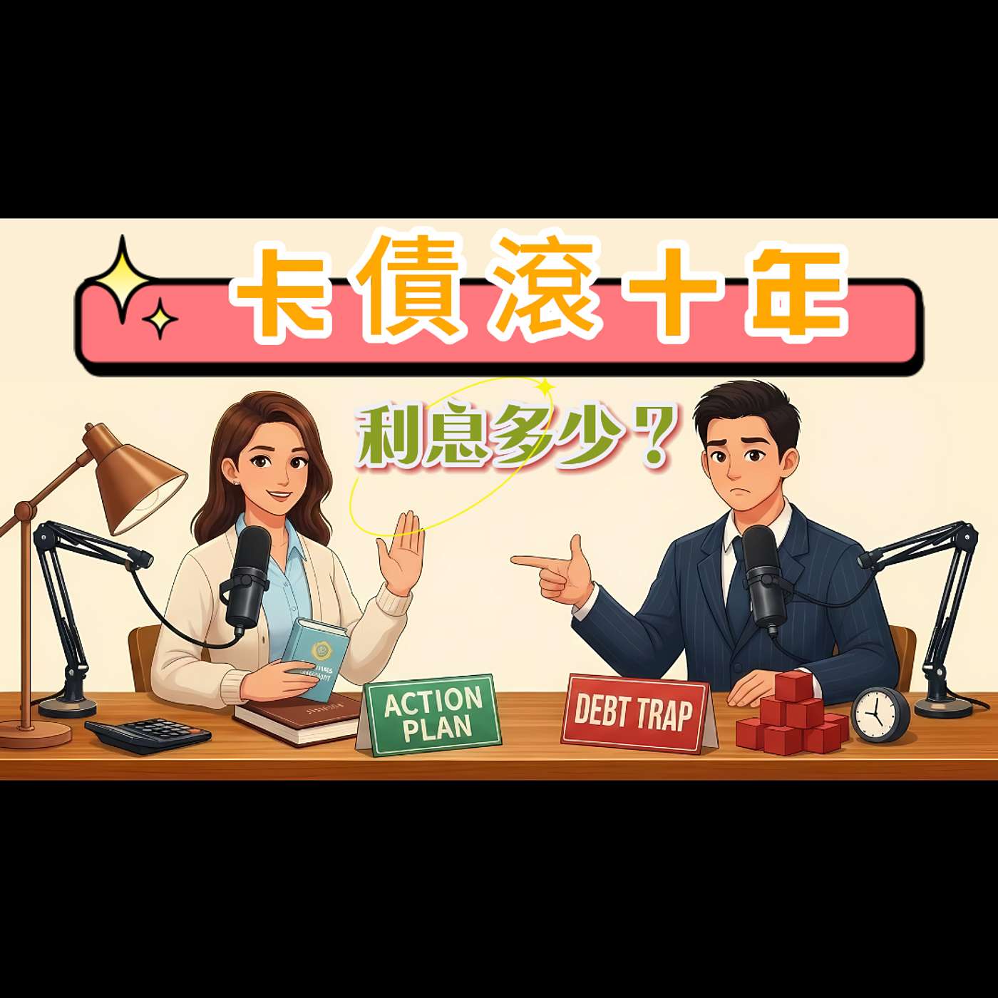 卡債滾十年還不清?|存款歸零壓力大!|S188