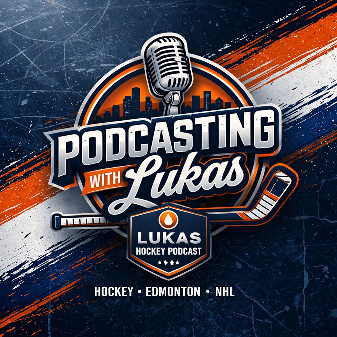 Podcasting with Lukas podcast artwork