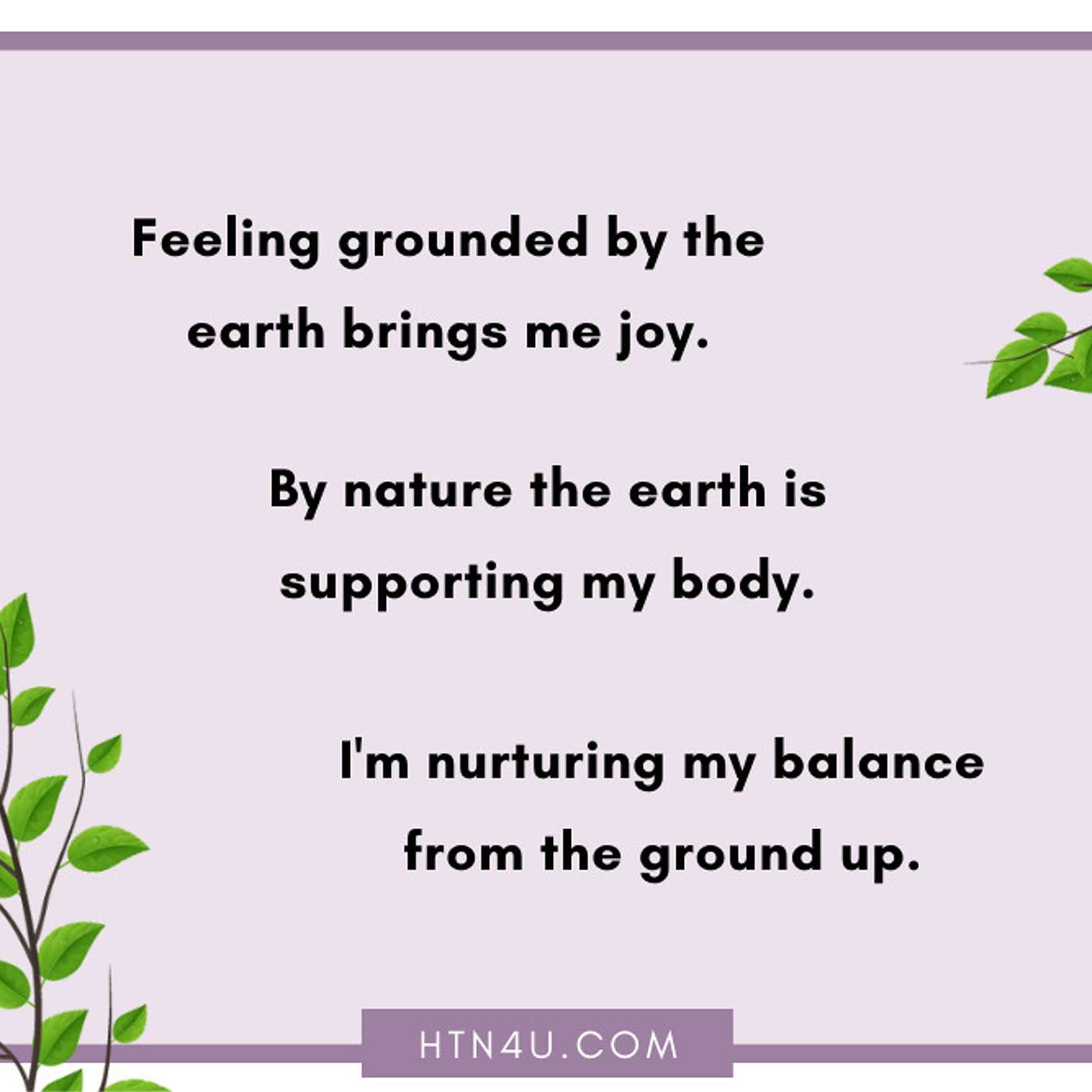 HTN4U HTN4U Unlimiting Affirmations on Balance #163