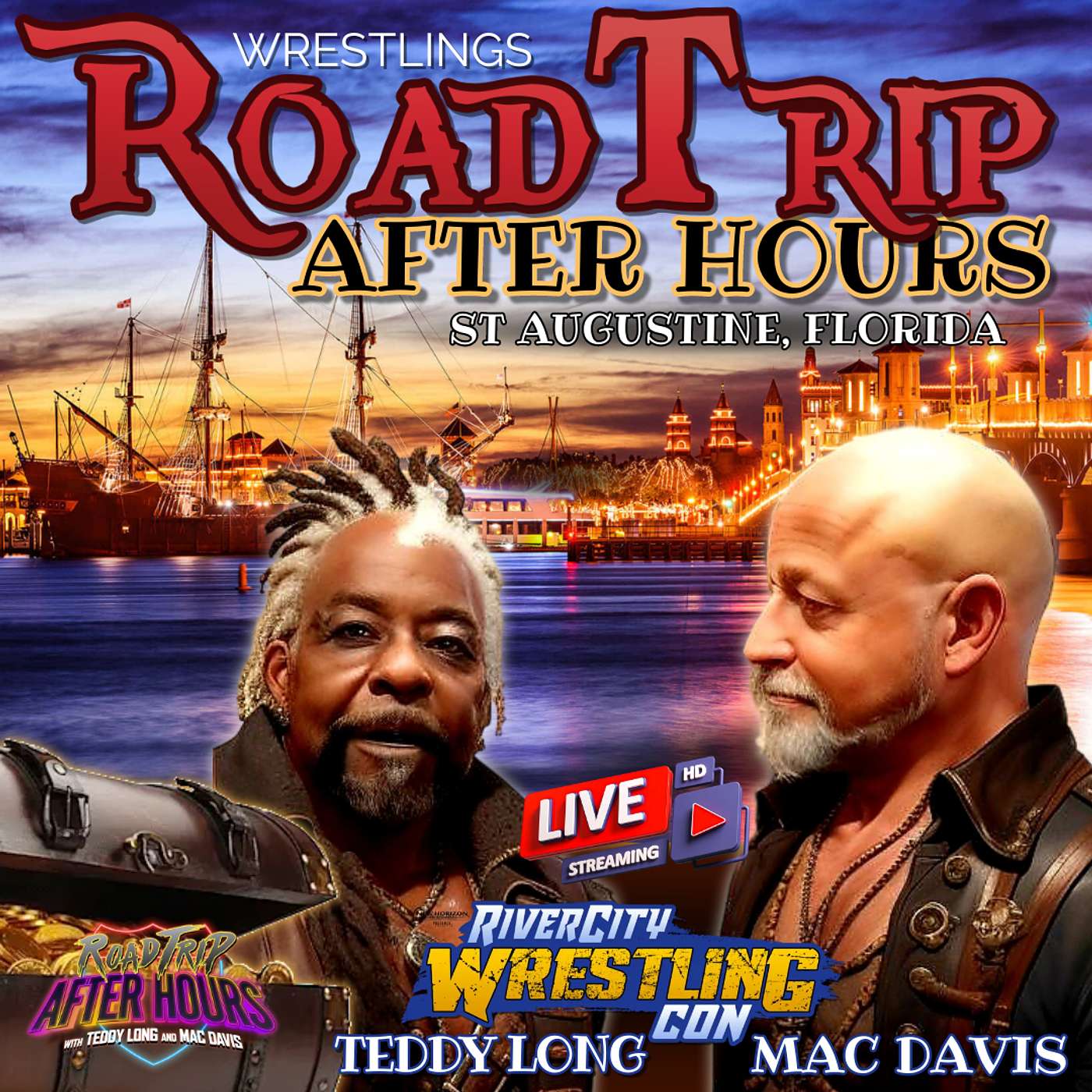 EP86 -  Hall of Famers, Legends and ICONS! Sting and Trish Stratus! RIVER CITY WRESTLING CON