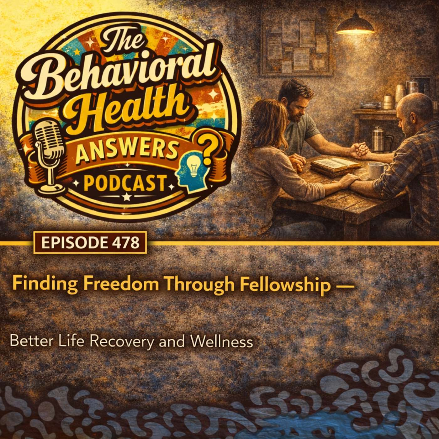 Episode 478: Finding Freedom Through Fellowship | Better Life Recovery and Wellness episode artwork