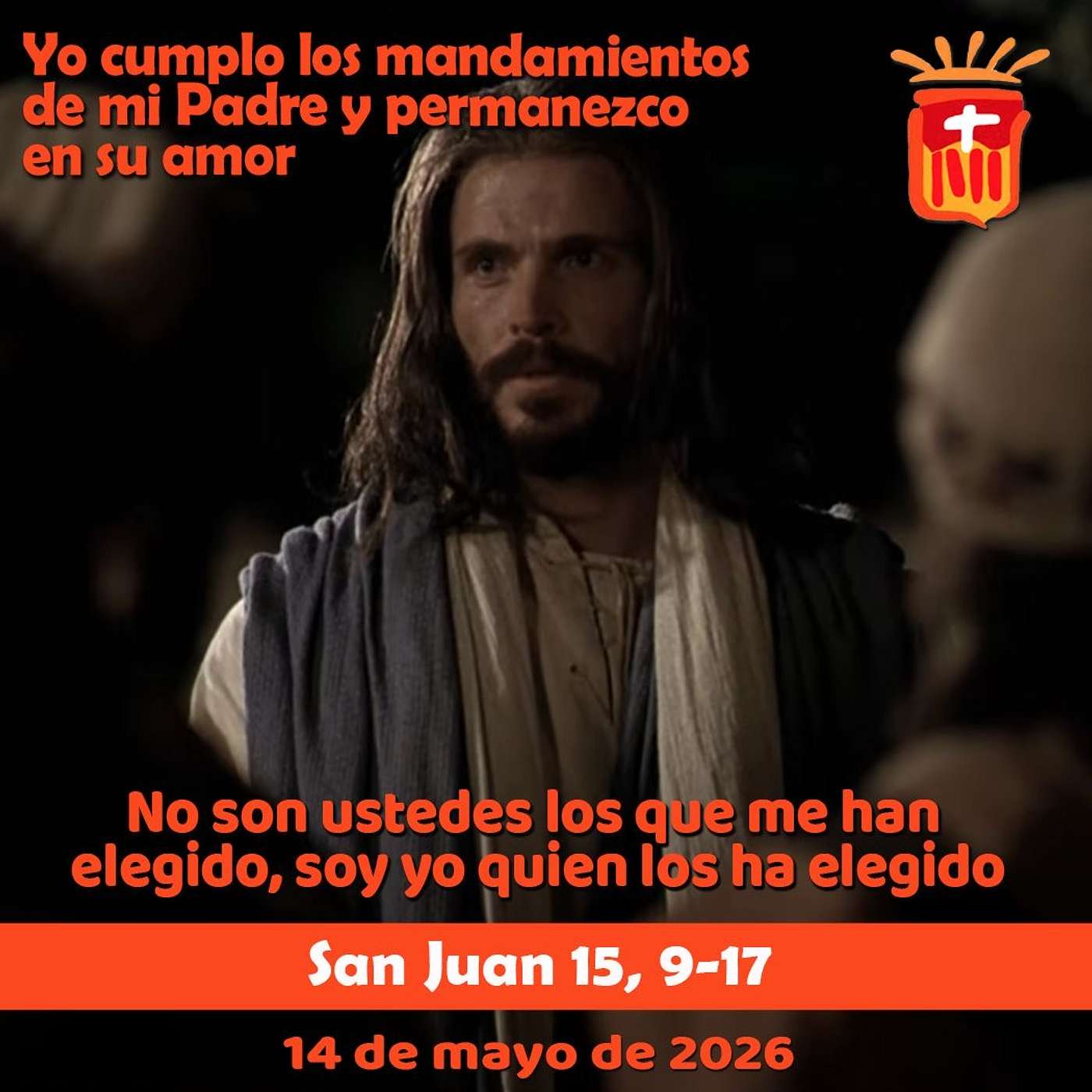 2026-05-14 San Juan 16, 16-20: Jueves VI Pascua