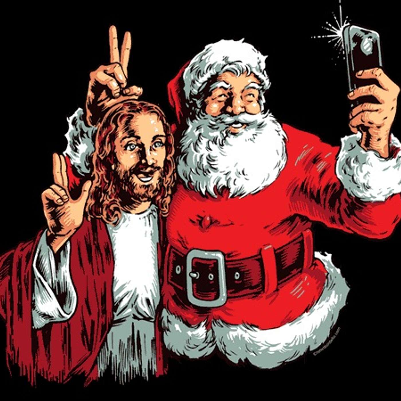 Episode 135: Jesus and Santa reunite at a Gay bar and a heart warming message for all. episode artwork