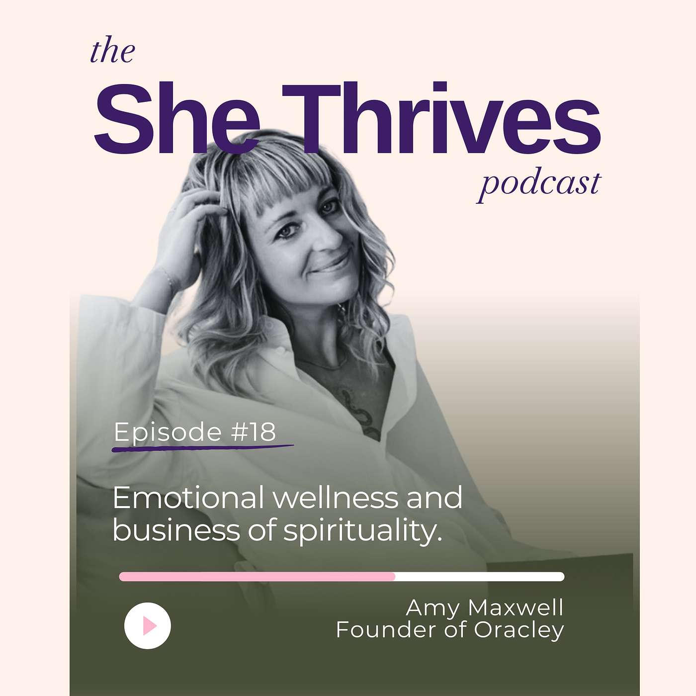 #18 – Emotional wellness and business of spirituality with Amy Maxwell