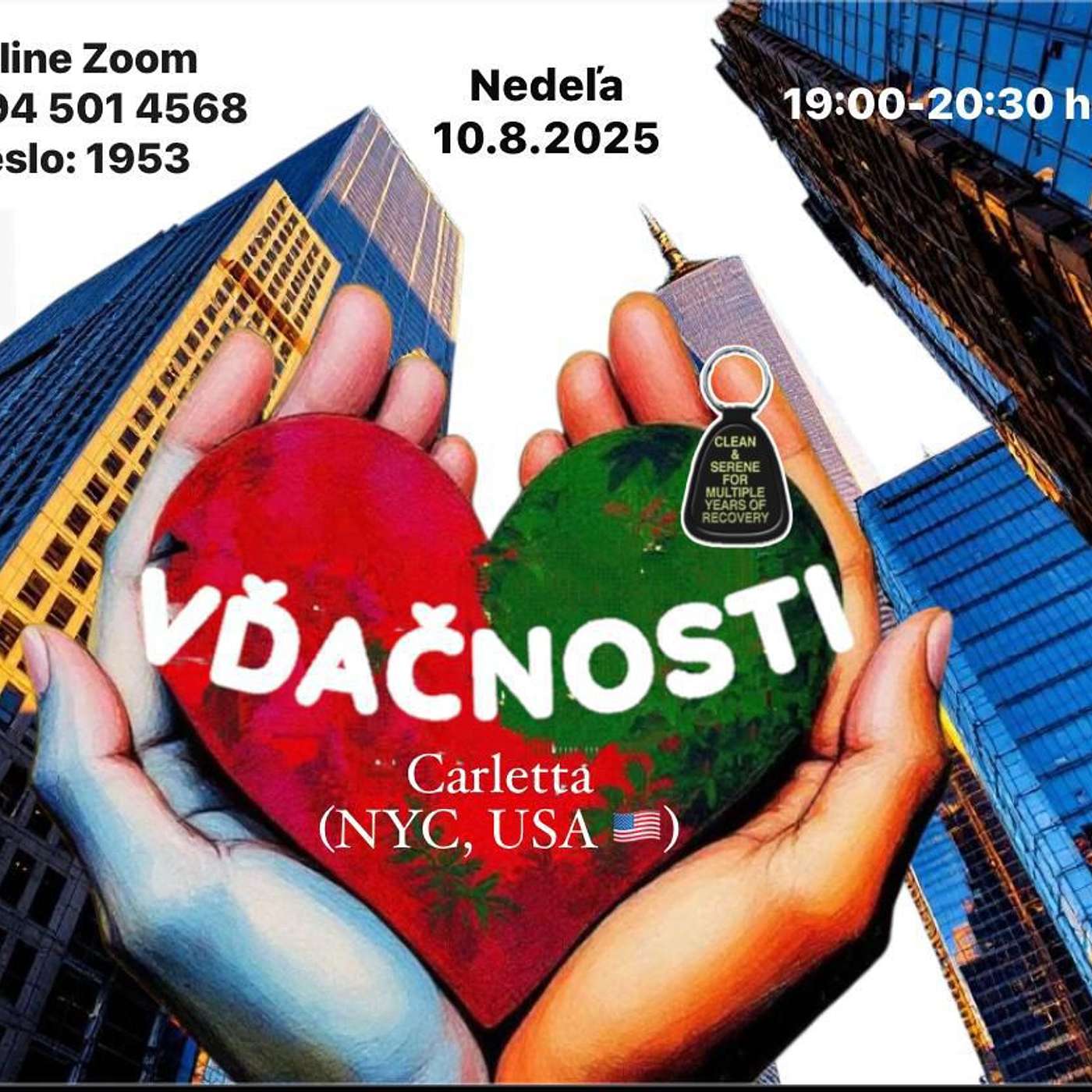 Vďačnosti - Carletta (NYC, USA) - 10. 8. 2025 episode artwork