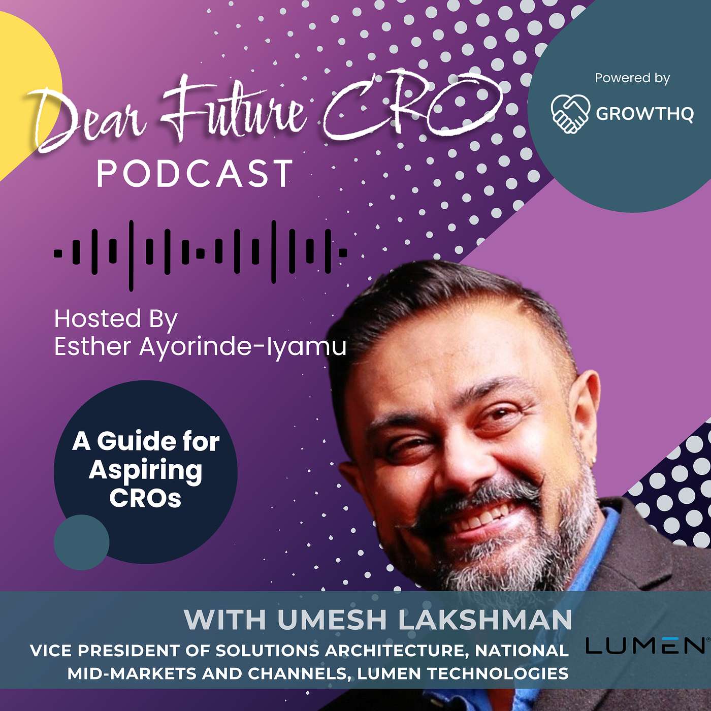 Leadership and Learning with Umesh Lakshman: A Guide for Aspiring CROs