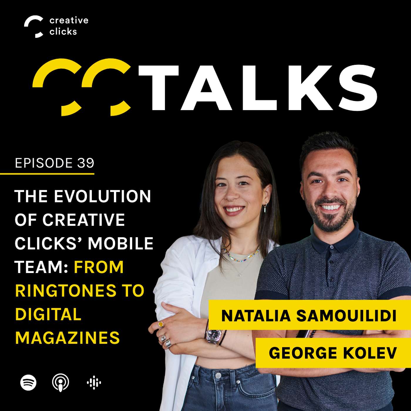 Episode 39 - The evolution of Creative Clicks' Mobile Team: From ringtones to digital magazines