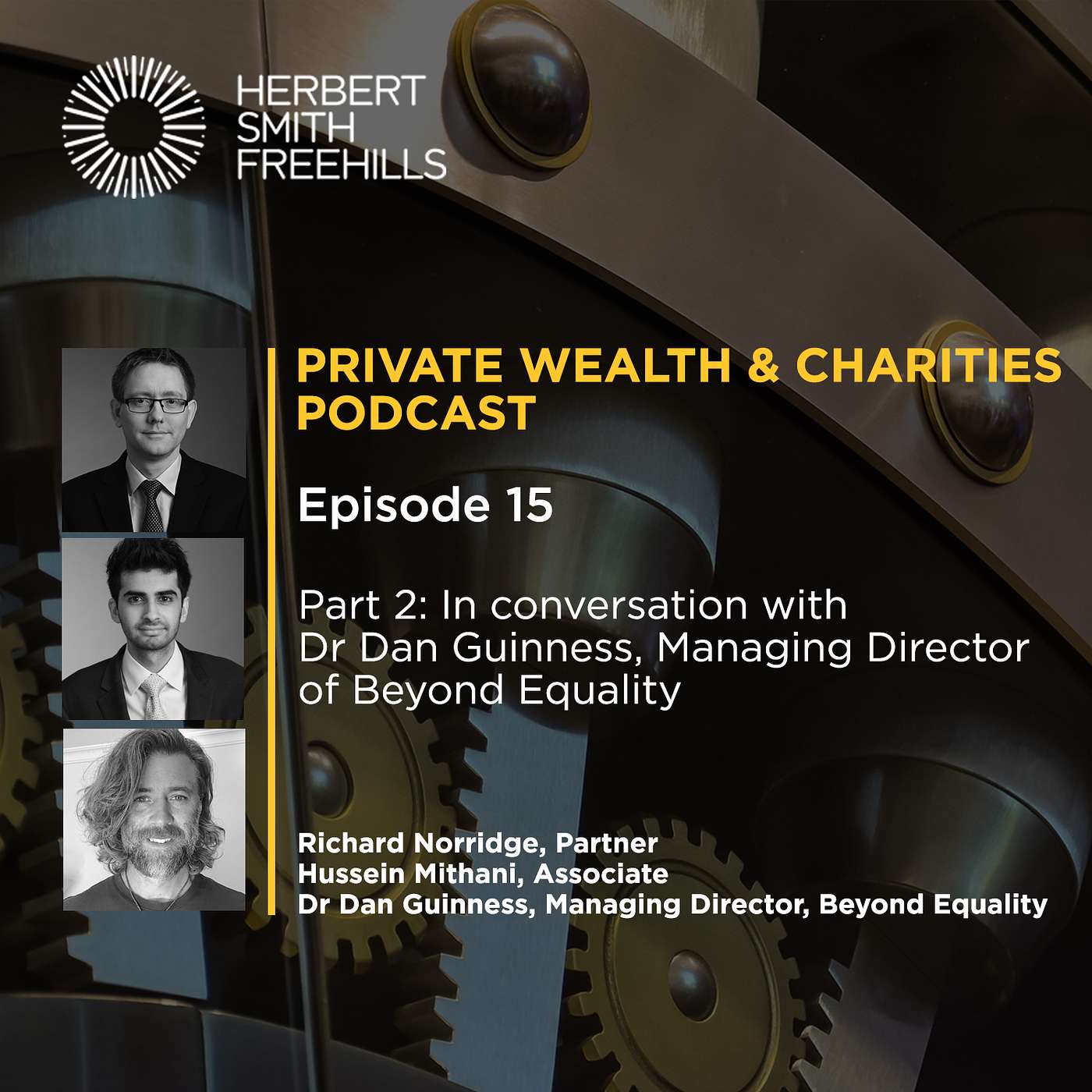 Private Wealth & Charities EP15, Part 2: In conversation with Dr Dan Guinness, Beyond Equality episode artwork