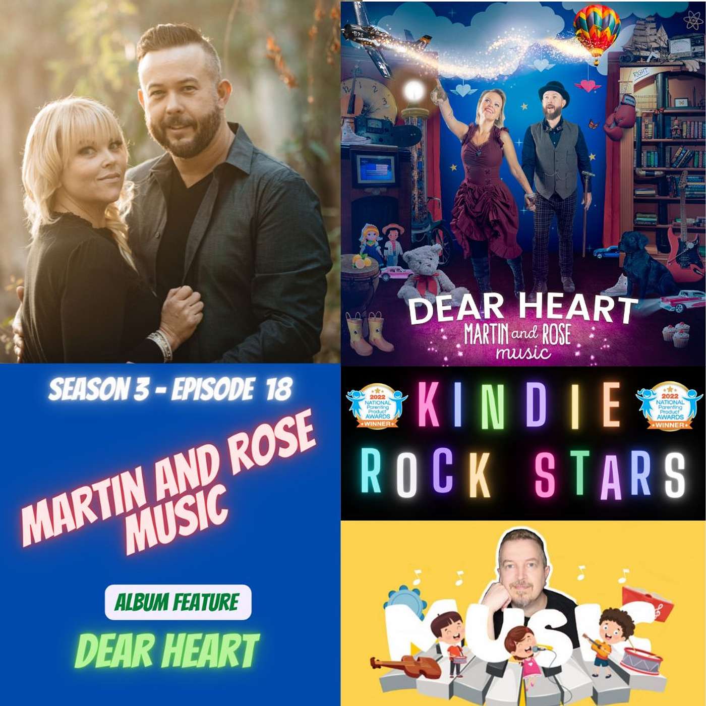 Season 3 Ep 18 - MARTIN AND ROSE MUSIC - Album Feature - 