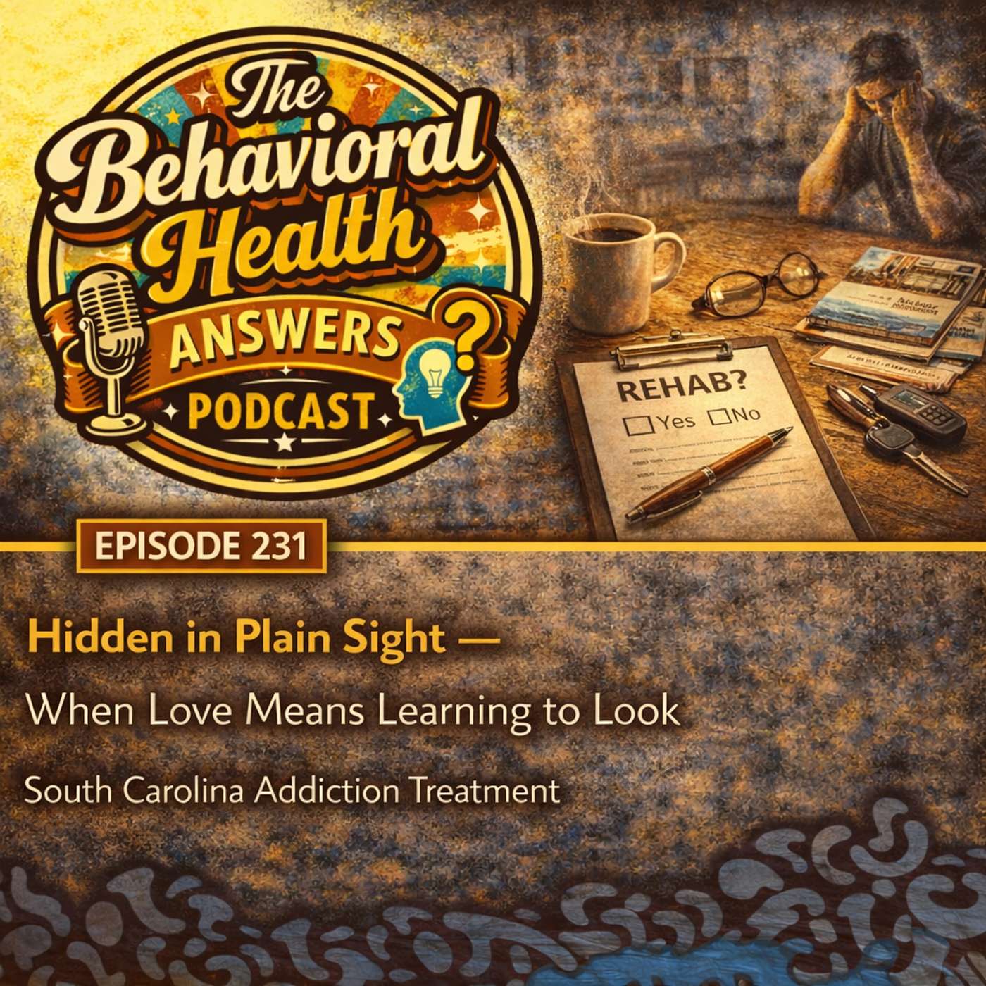 Episode 231: Hidden in Plain Sight - When Love Means Learning to Look | South Carolina Addiction Treatment episode artwork