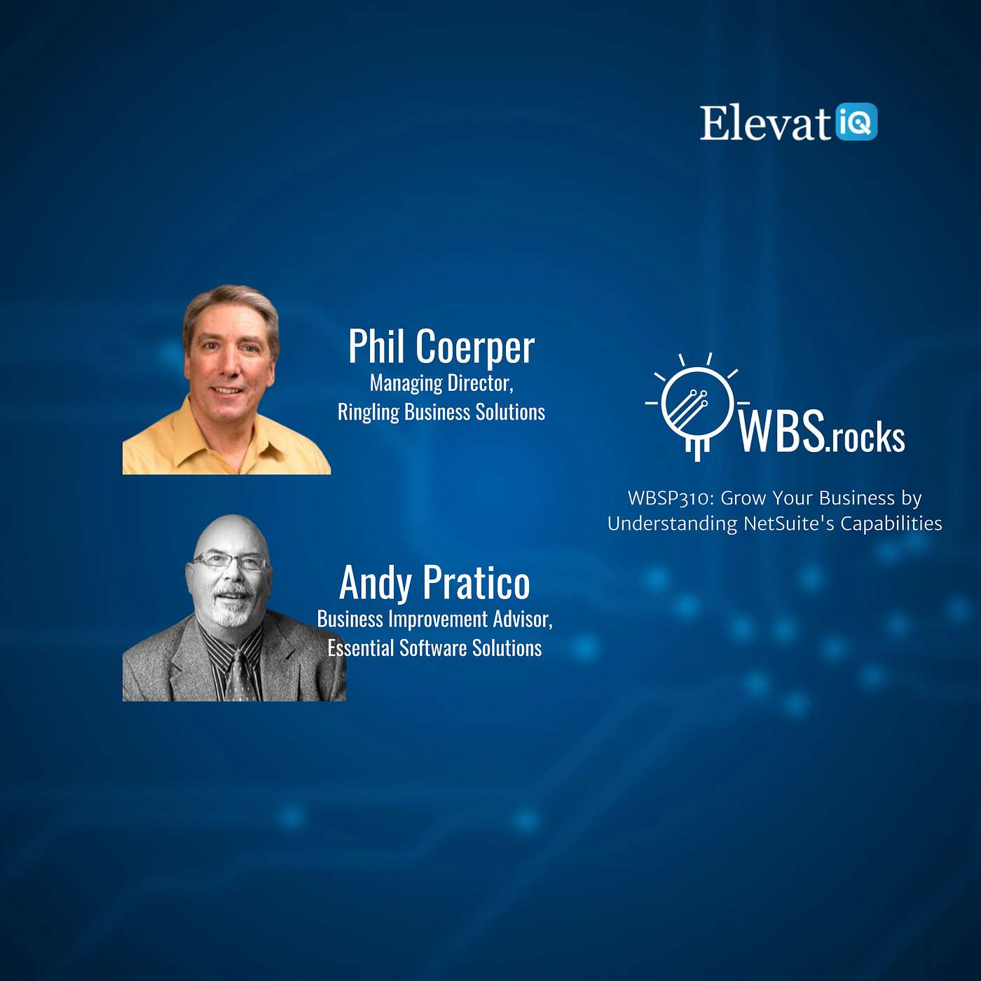 WBSP310: Grow Your Business by Understanding NetSuite's Capabilities, an Objective Panel Discussion and Weekly Digital Transformation News Stories