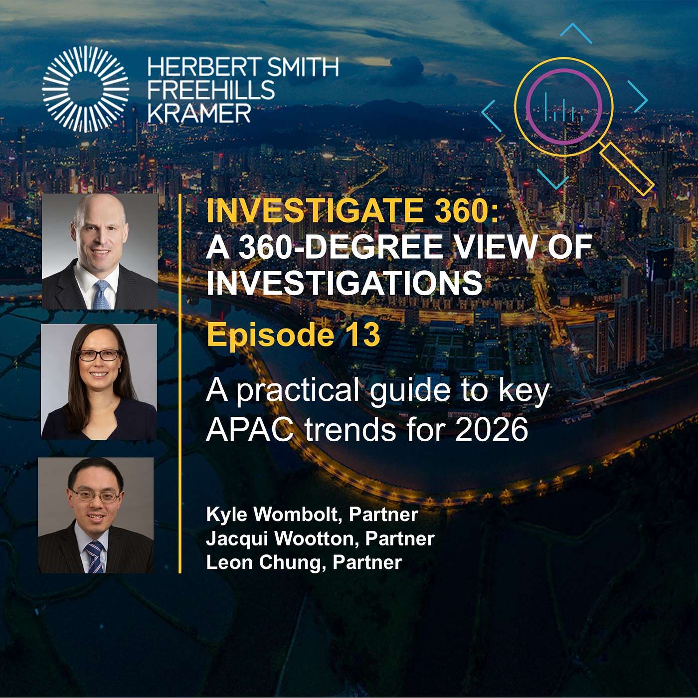 Investigate 360 EP13: Corporate Crime 360: A practical guide to key APAC trends for 2026 episode artwork