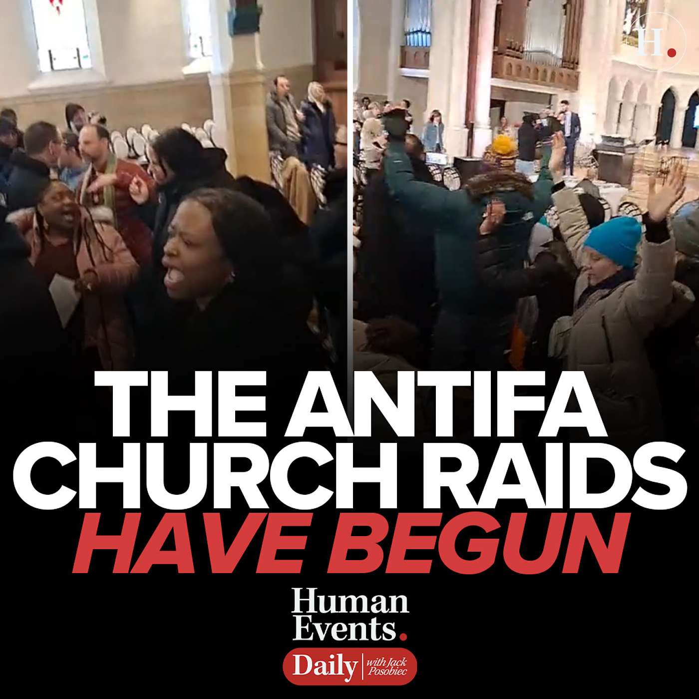 The Antifa Church Raids Have Begun